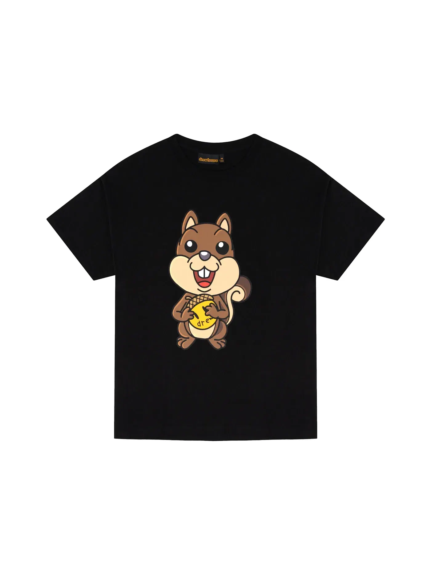 Мужская футболка с принтом drew house tee — изображение 1 из 2, черный