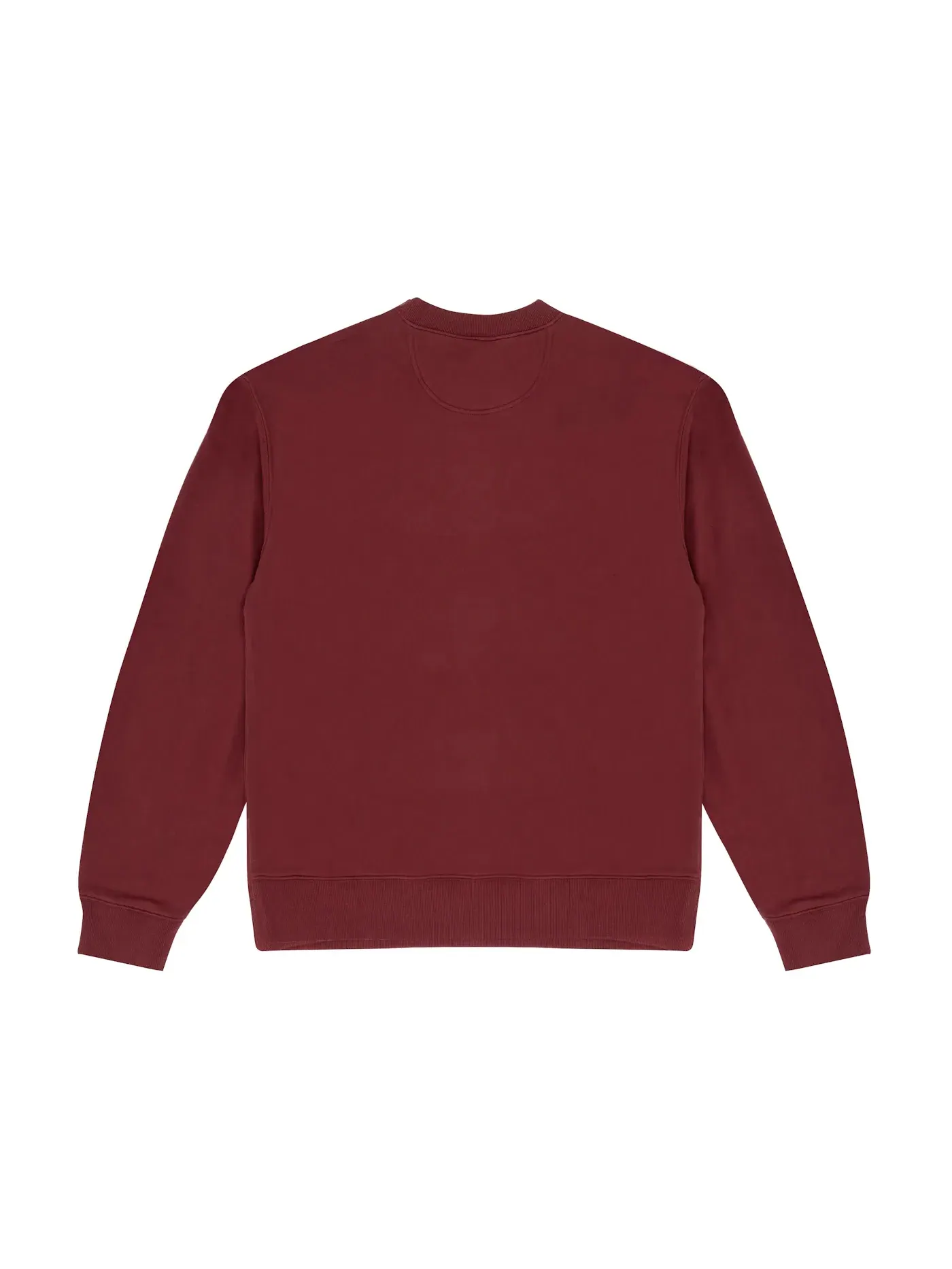 Мужской свитшот с принтом Crewneck drew house — изображение 2 из 2, бордовый