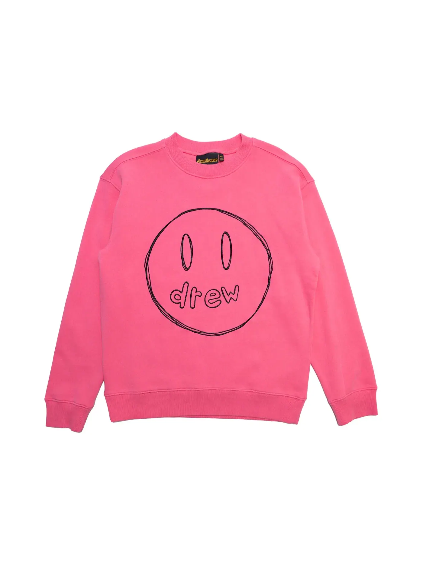 Мужской свитшот с принтом drew house Crewneck — изображение 1 из 1, розовый