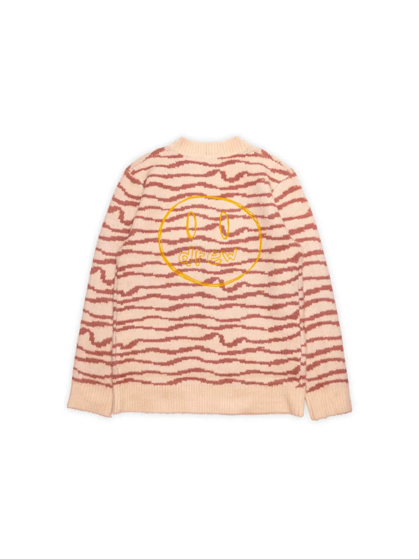 Мужской кардиган с принтом Sketch Squiggle Cardigan drew house — изображение 2 из 2, бежевый