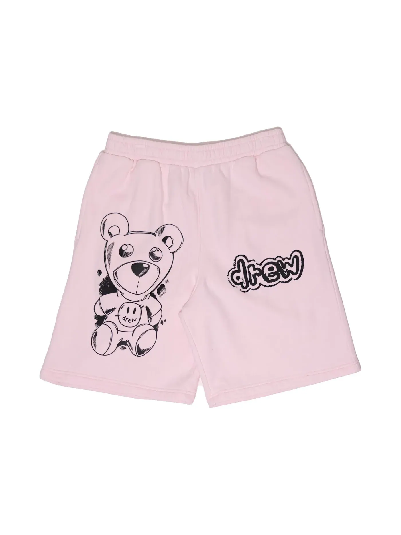 Мужские шорты с принтом drew house Sweat Short — изображение 1 из 1, бледный розовый