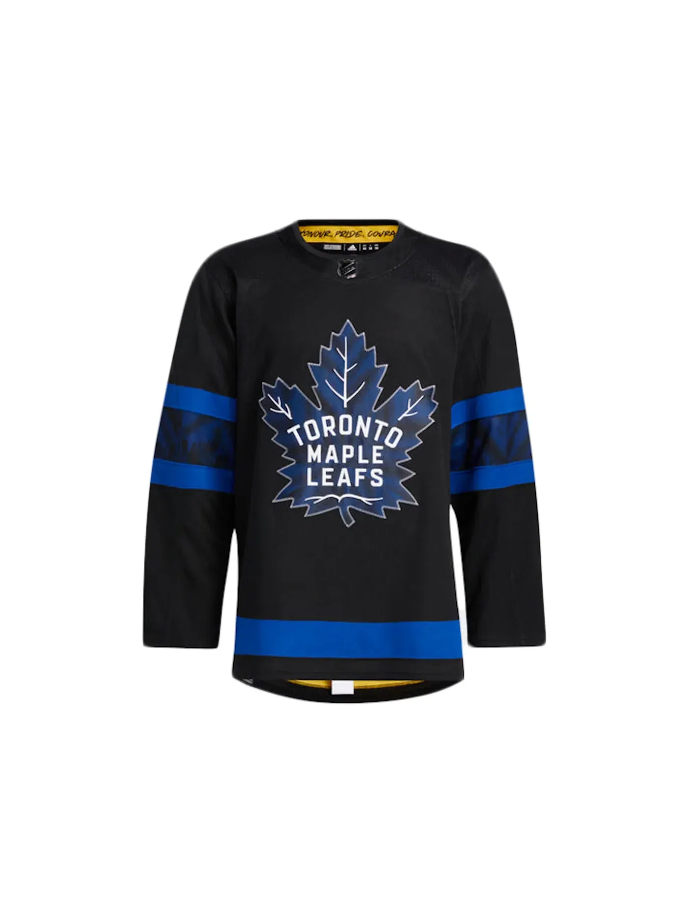 Мужская джерси с принтом drew house Toronto Maple Leafs Alt 3rd Reversible — изображение 3 из 3, черный/желтый/синий