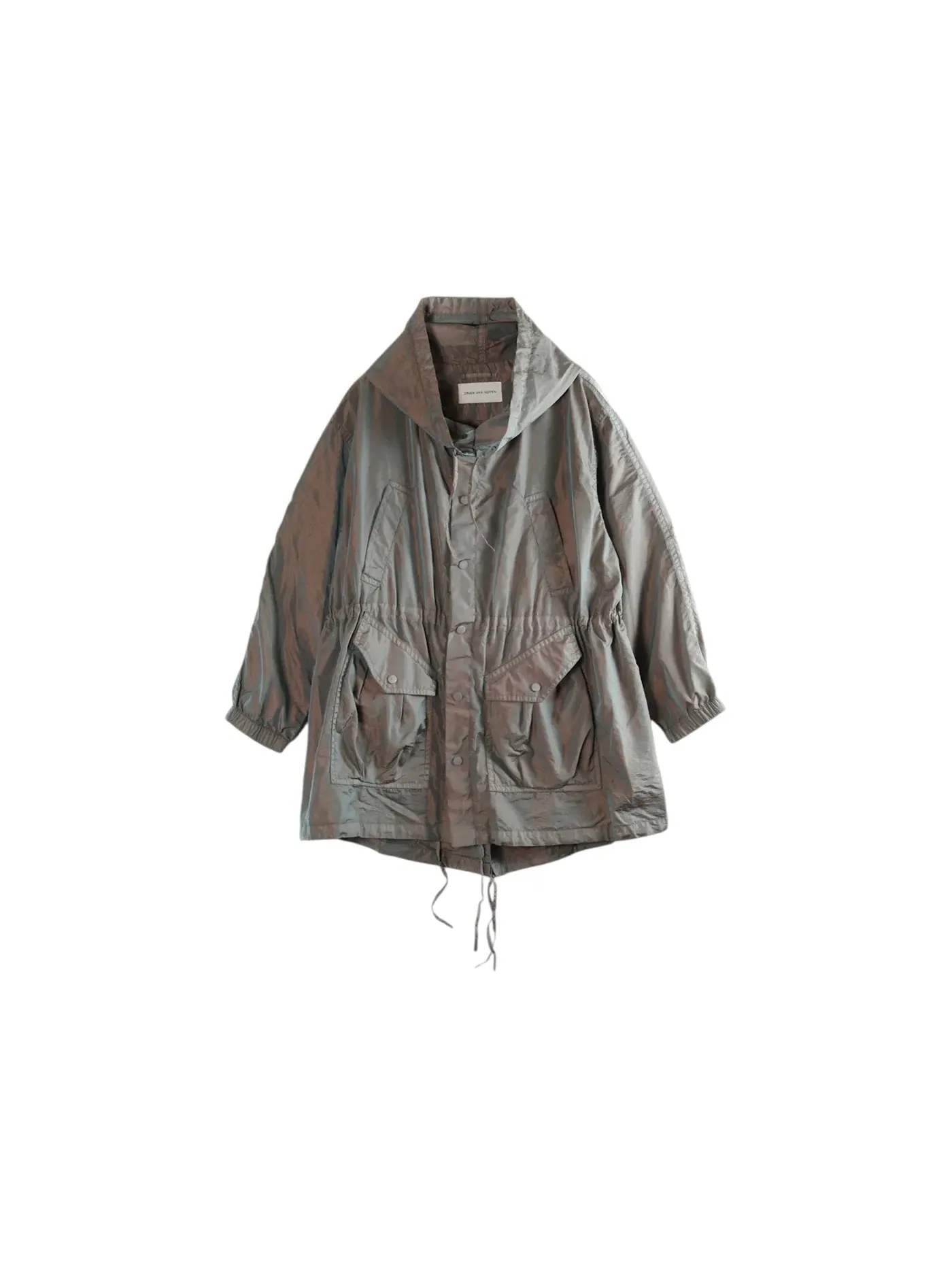 Мужская куртка с эффектом овердай Dries Van Noten — изображение 1 из 1, небесный