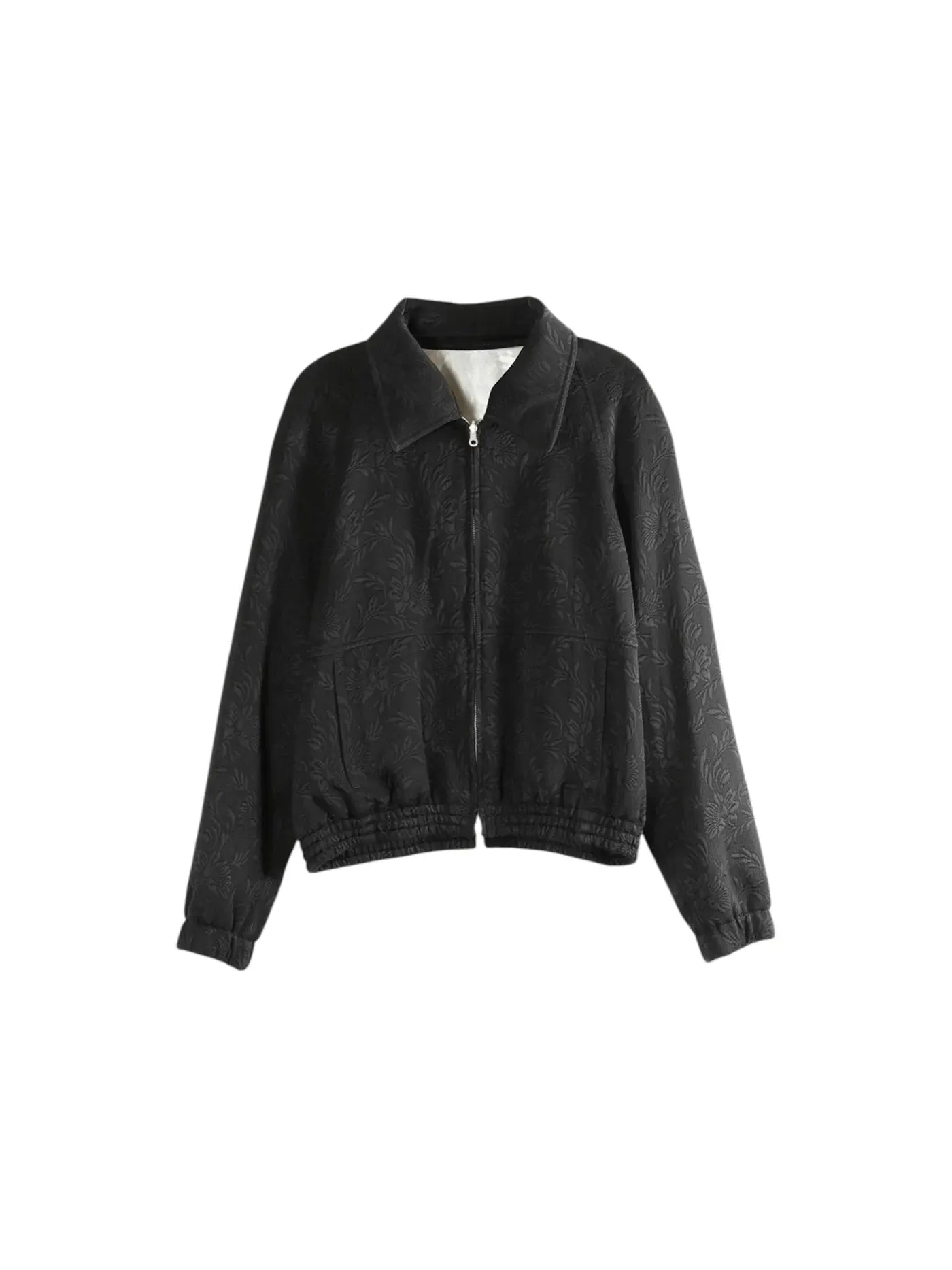 Мужская куртка из матлассе жаккарда Dries Van Noten — изображение 1 из 1, черный