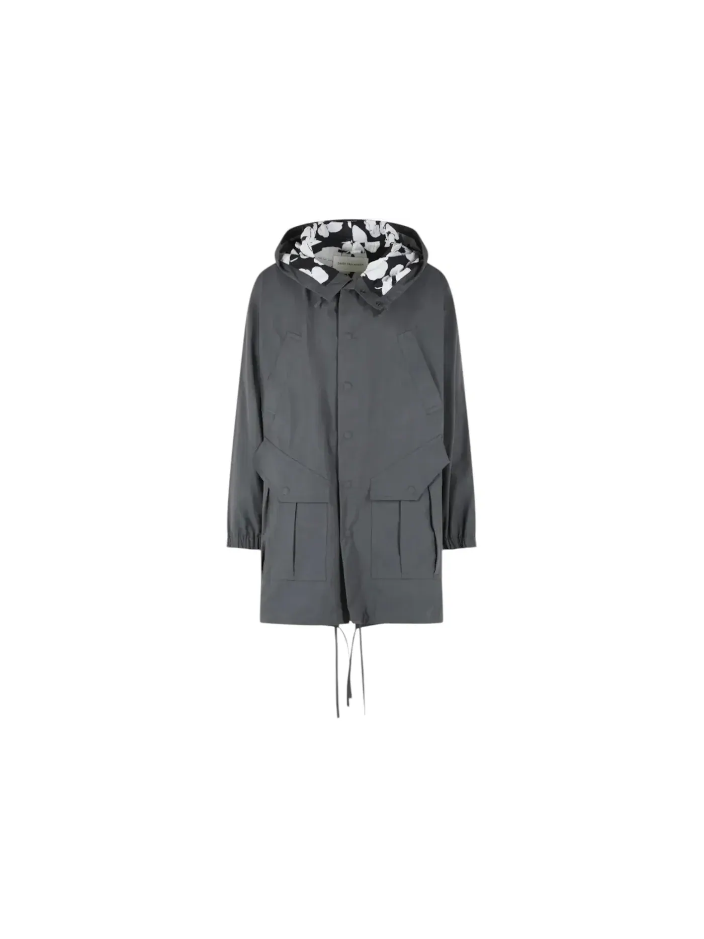 Мужская куртка Oversized Dries Van Noten — изображение 1 из 1, серый