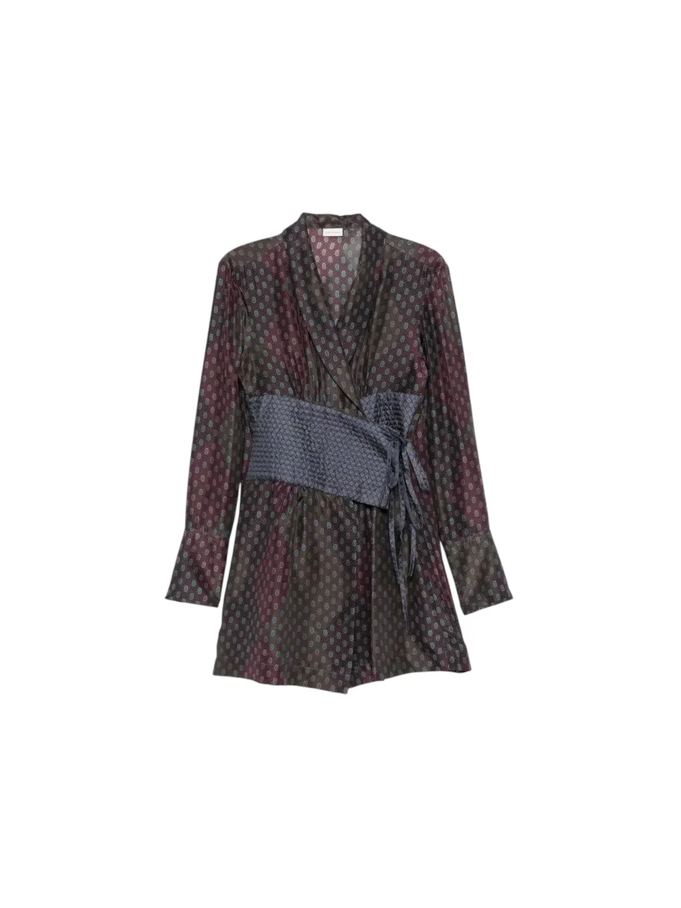 Женская рубашка Dries Van Noten — изображение 1 из 1, бордовый