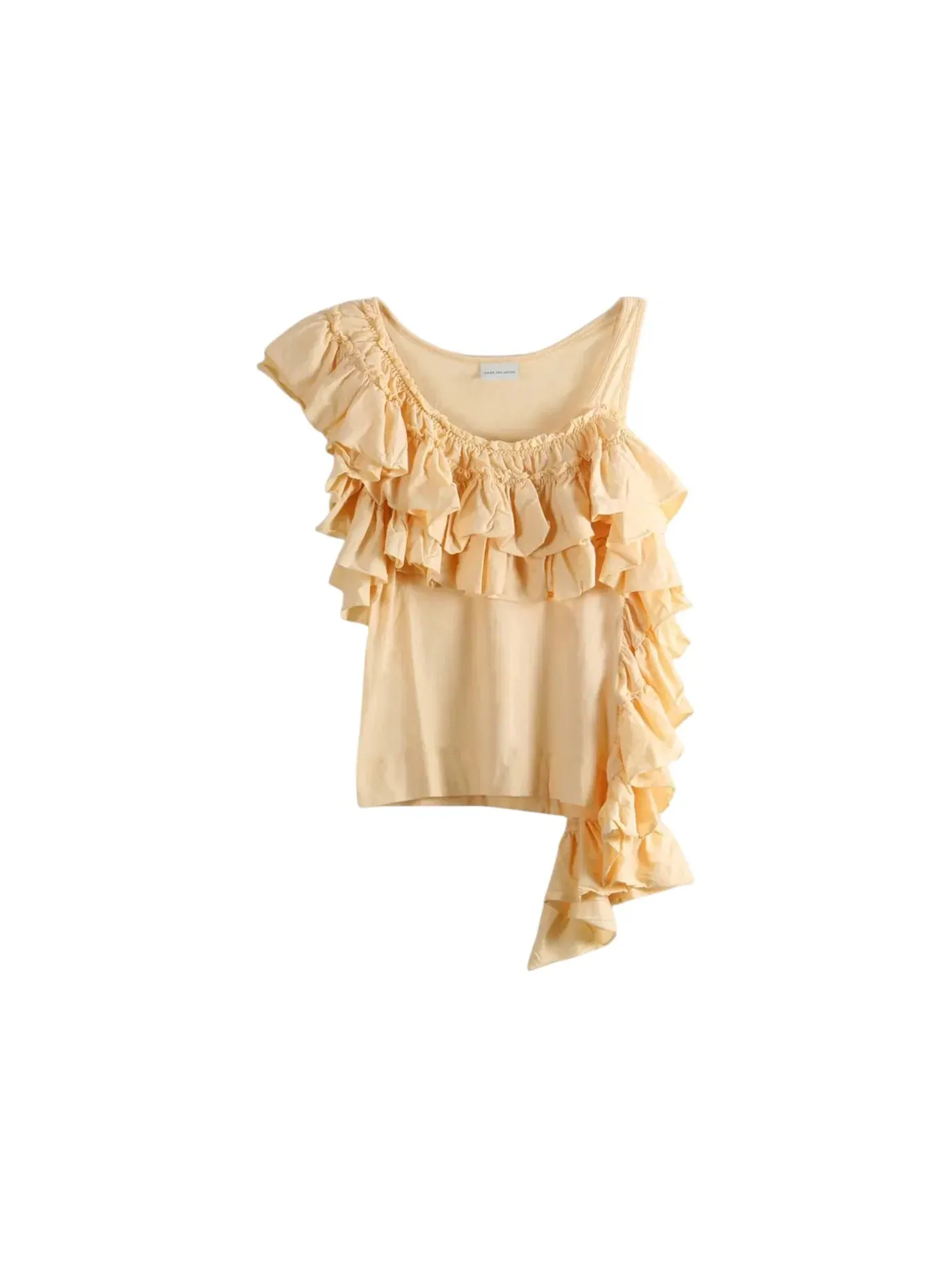 Женская футболка Extra Light Jersey Dries Van Noten — изображение 1 из 1, белый