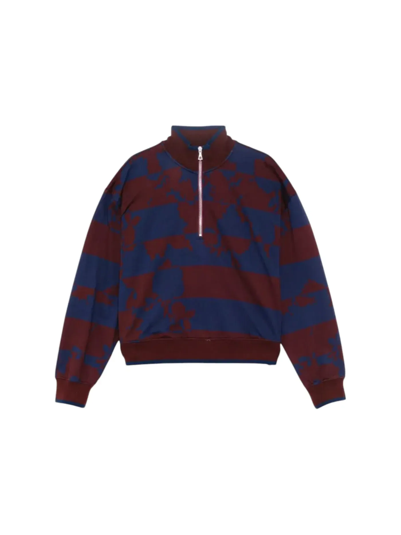 Женский джемпер с круглым вырезом Dries Van Noten — изображение 1 из 1, бордовый