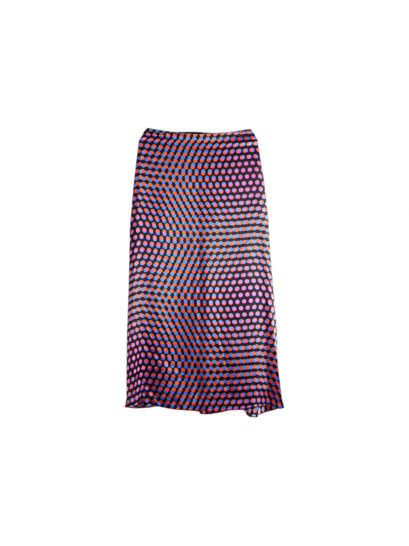 Женская юбка с принтом Optical Layered Polka Dot Skirt Dries Van Noten — изображение 1 из 1, черный