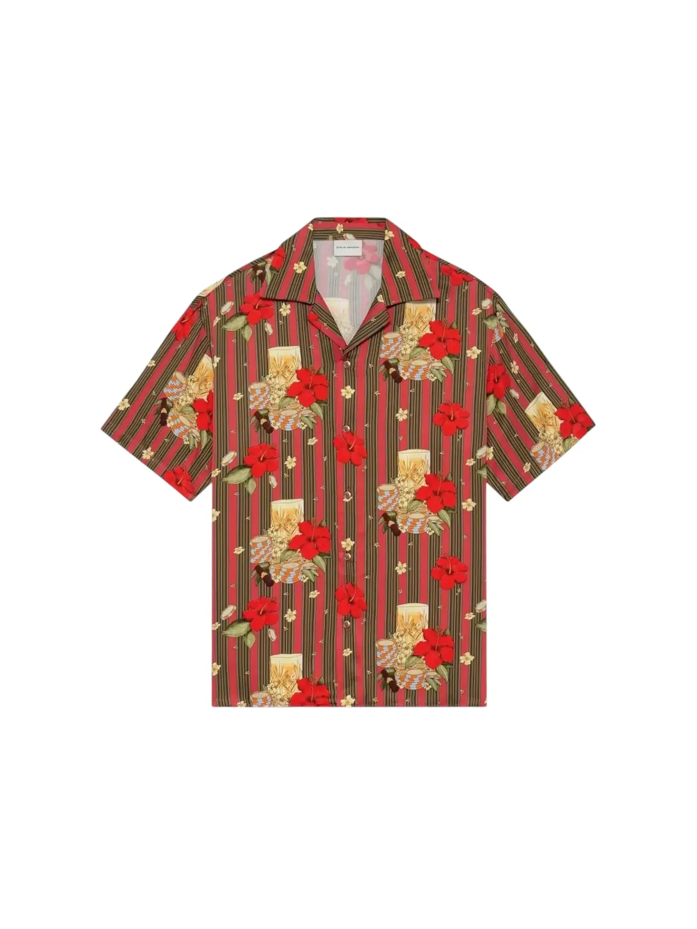 Мужская рубашка с принтом Club Shirt Drole de Monsieur