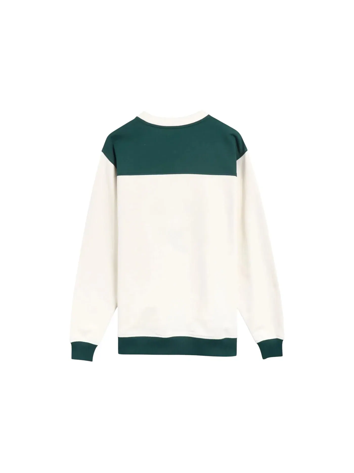 Мужской свитшот с круглым вырезом Crewneck Drole de Monsieur — изображение 2 из 3, белый