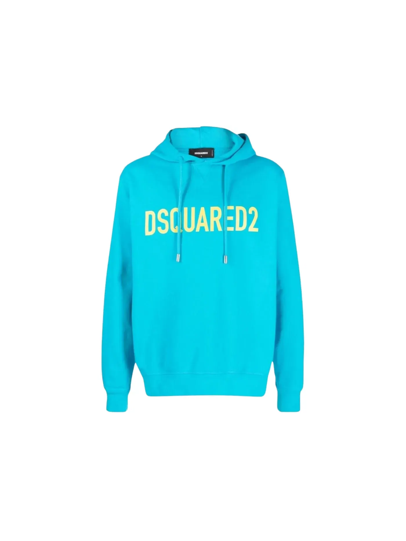 Мужской худи с принтом Bold Logo Caribbean Sea Dsquared2