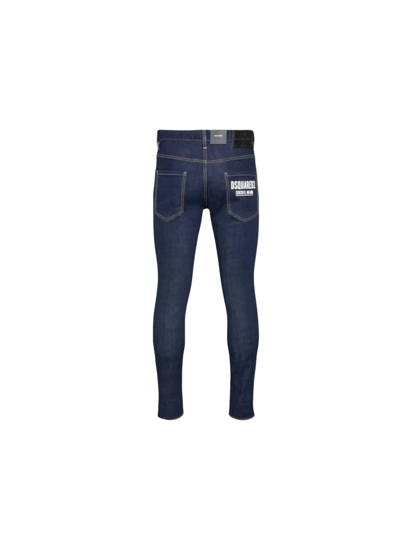 Мужские джинсы slim fit Dsquared2 — изображение 2 из 2, синий