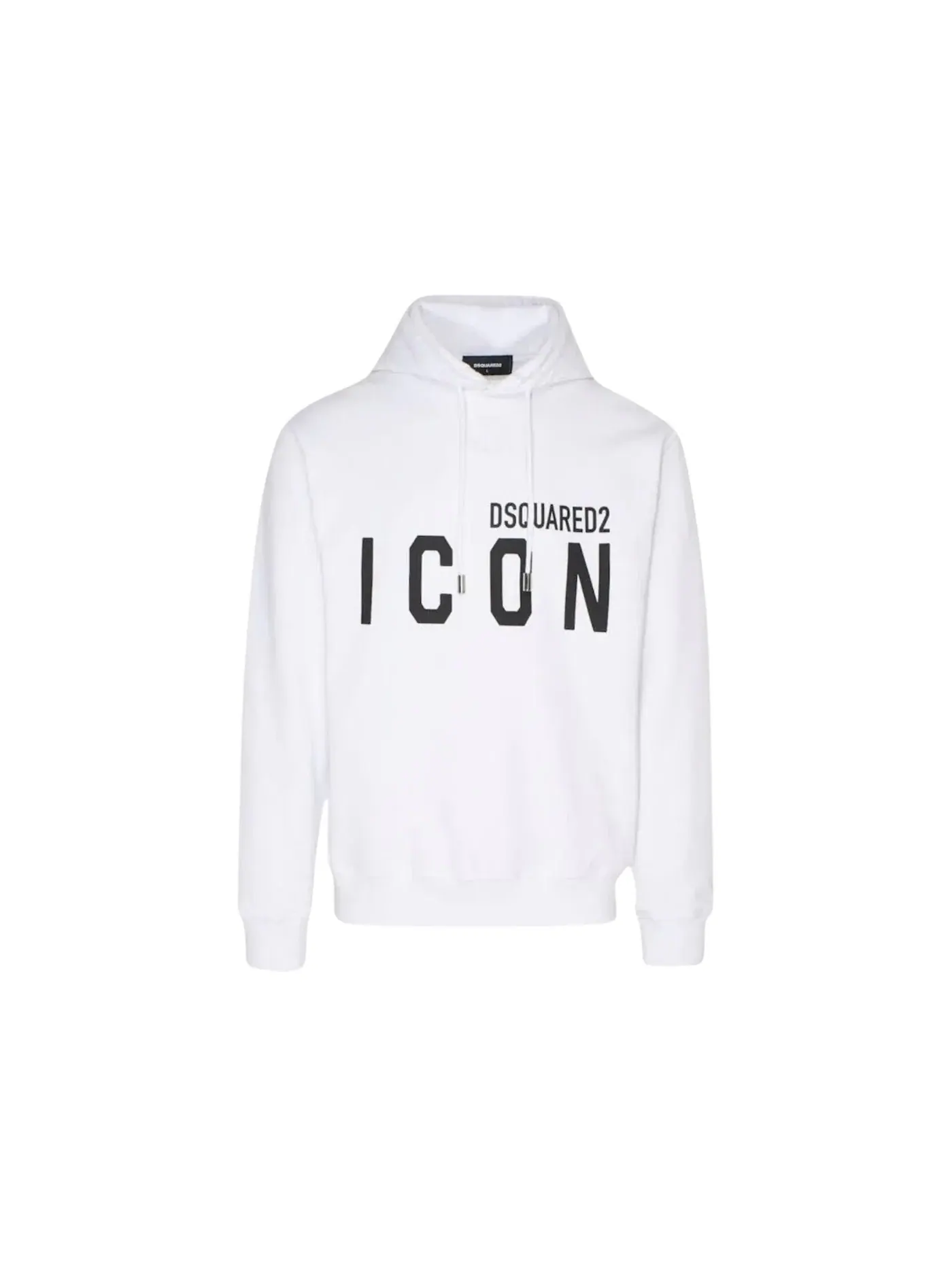 Мужской худи с принтом Dsquared2 Regular Fit Icon Logo — изображение 1 из 1, белый