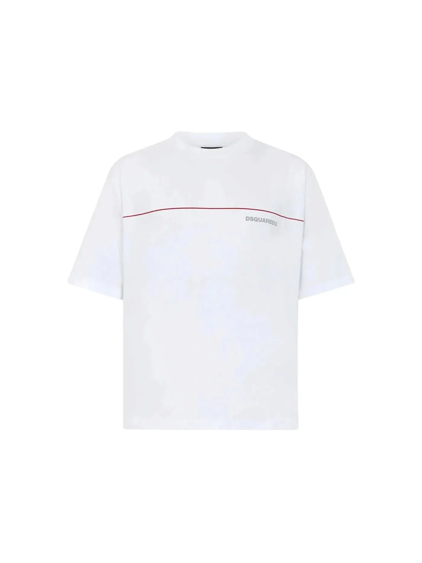 Мужская футболка свободного кроя Dsquared2 Tee — изображение 1 из 2, белый