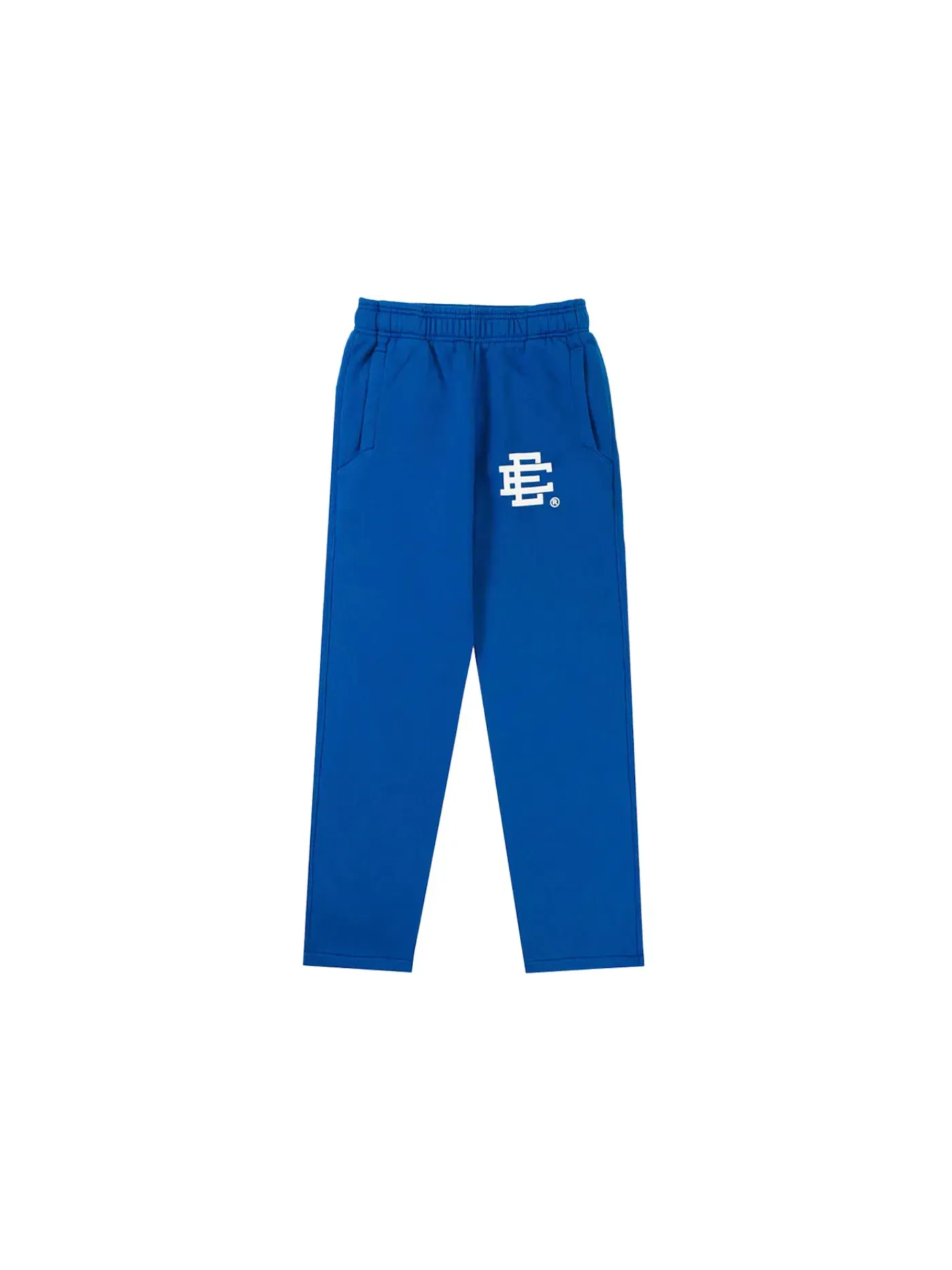 Мужские спортивные штаны с принтом Sweatpant Eric Emanuel — изображение 1 из 1, синий/белый