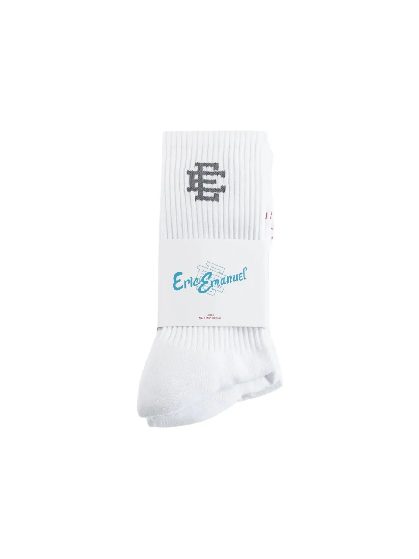 Мужские носки 3 пары Socks (3 Pair) Eric Emanuel — изображение 1 из 1, белый/серый