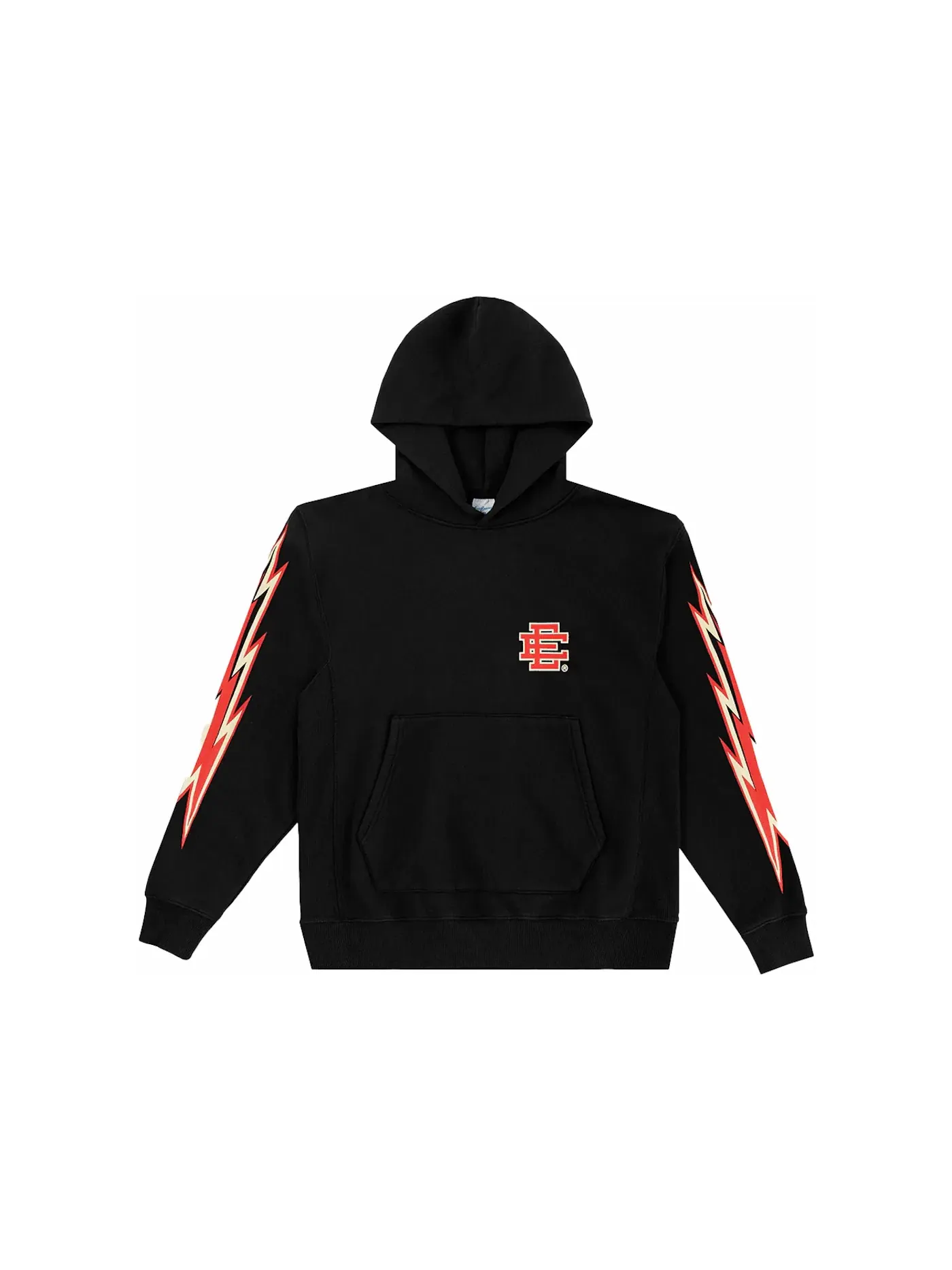 Мужской худи Eric Emanuel Basic Hoodie Black/Red — изображение 1 из 1