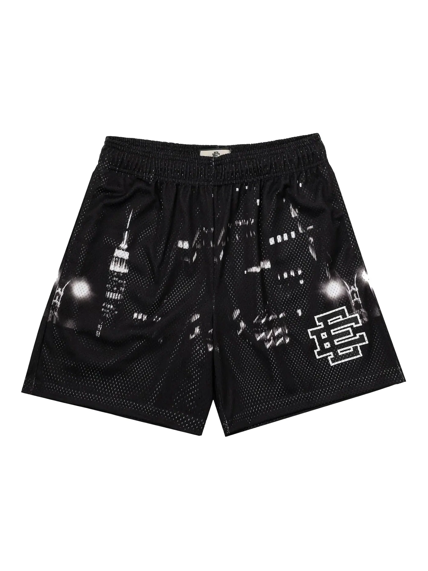 Мужские шорты с принтом Eric Emanuel EE Basic Short — изображение 1 из 2, черный