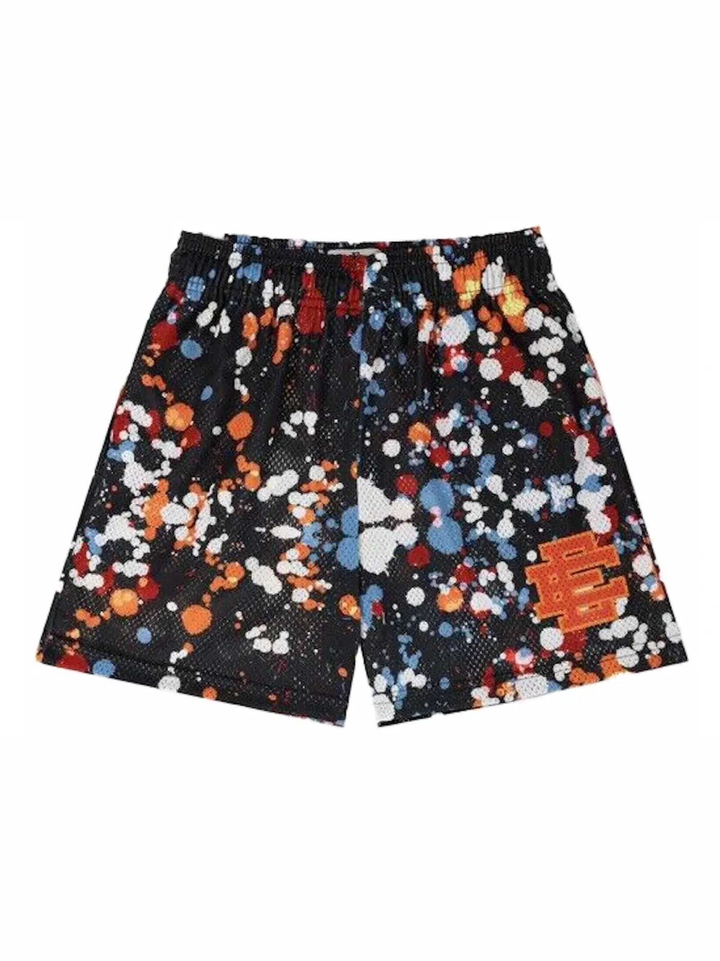 Мужские шорты с принтом Eric Emanuel EE Basic Short — изображение 1 из 1, черный