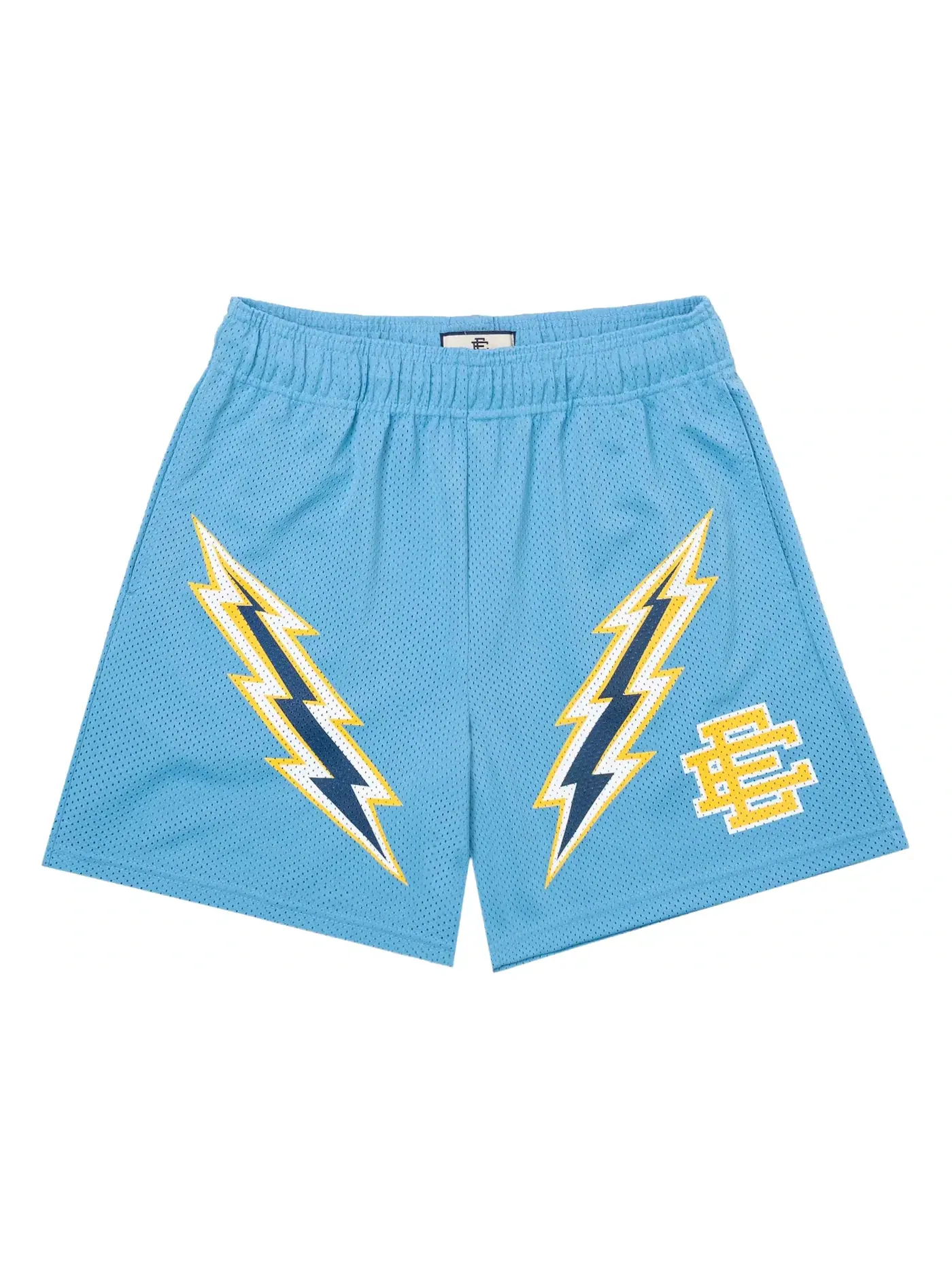Мужские шорты с принтом Eric Emanuel EE Basic Short, Carolina Bolt — изображение 1 из 1