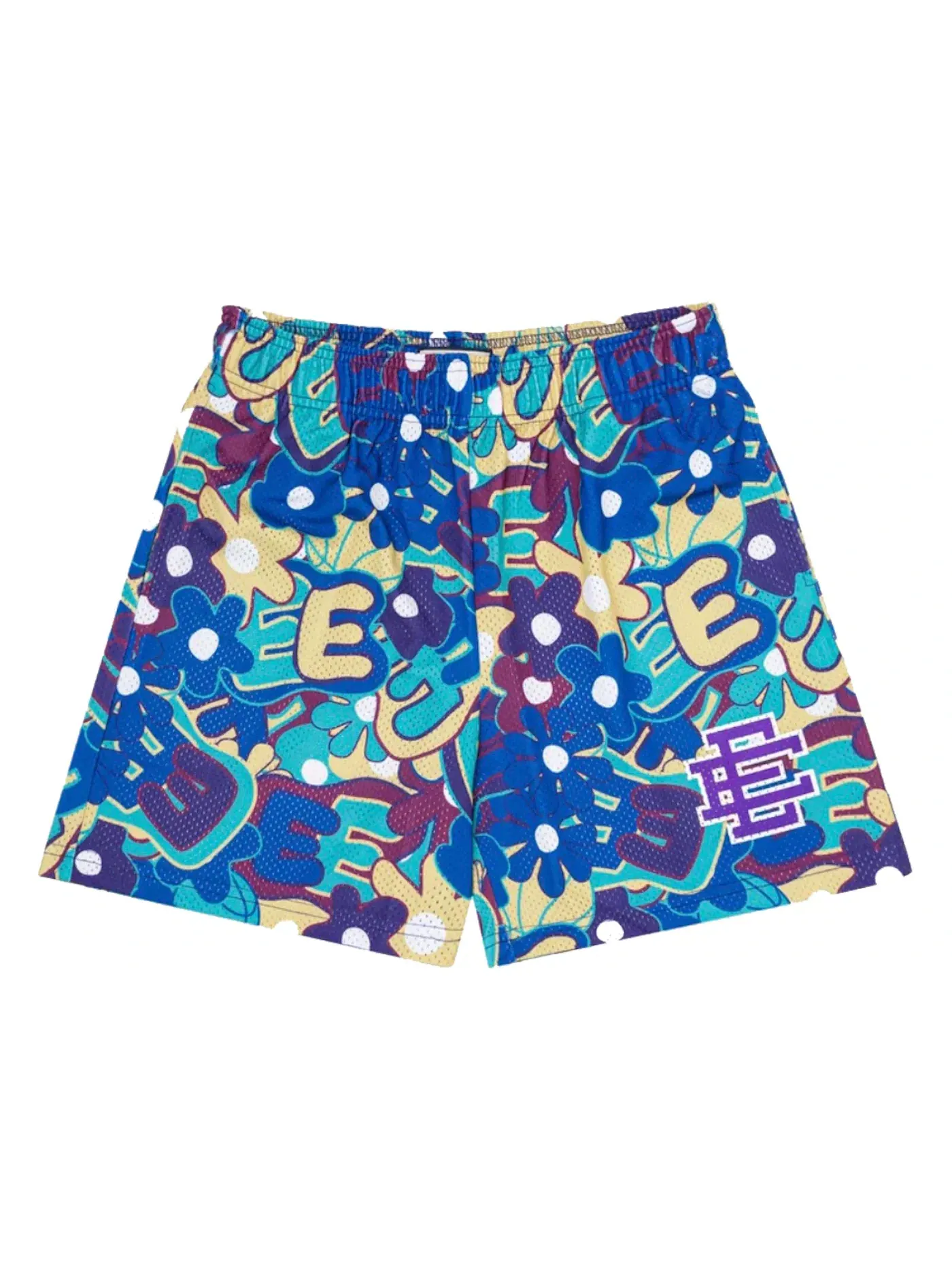 Мужские шорты с принтом Short Eric Emanuel, Floral Basketball 4 — изображение 1 из 1