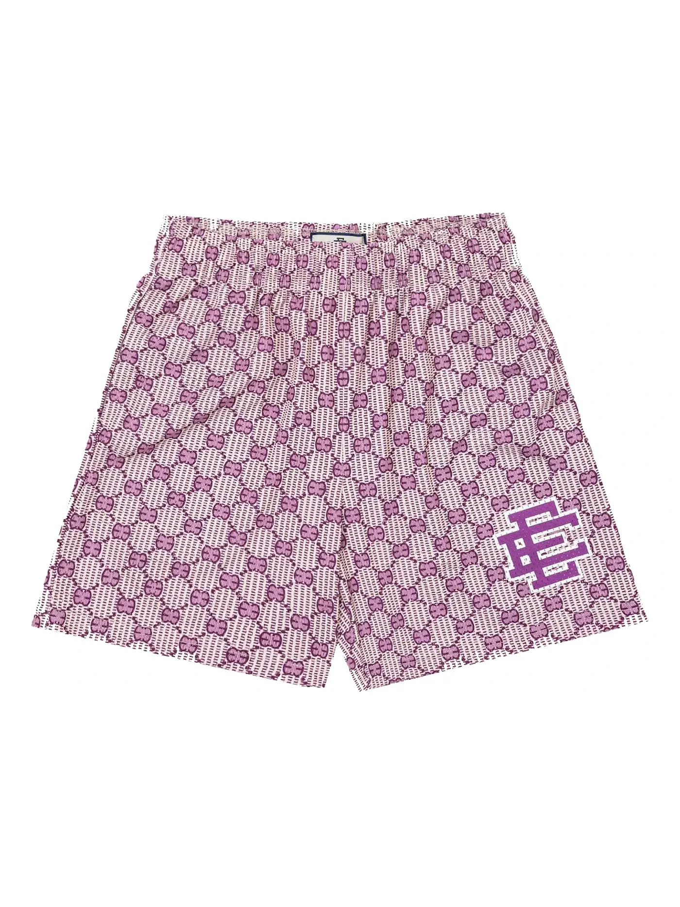 Мужские шорты с монограммой EE Basic Short FW21 Eric Emanuel — изображение 1 из 2, фиолетовый