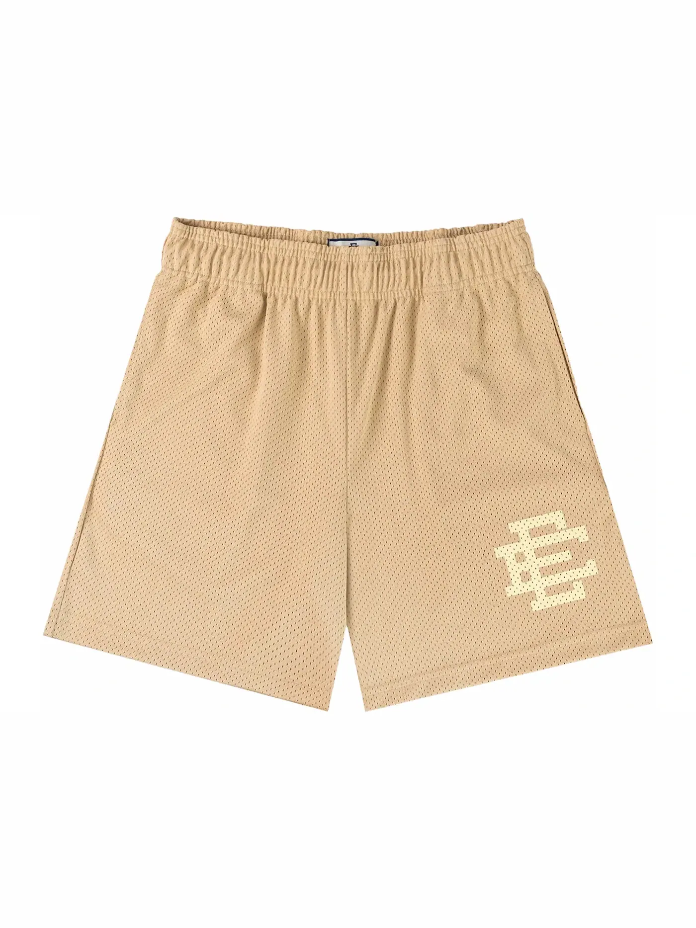 Мужские шорты с принтом Eric Emanuel — изображение 1 из 1, золотистый/белый