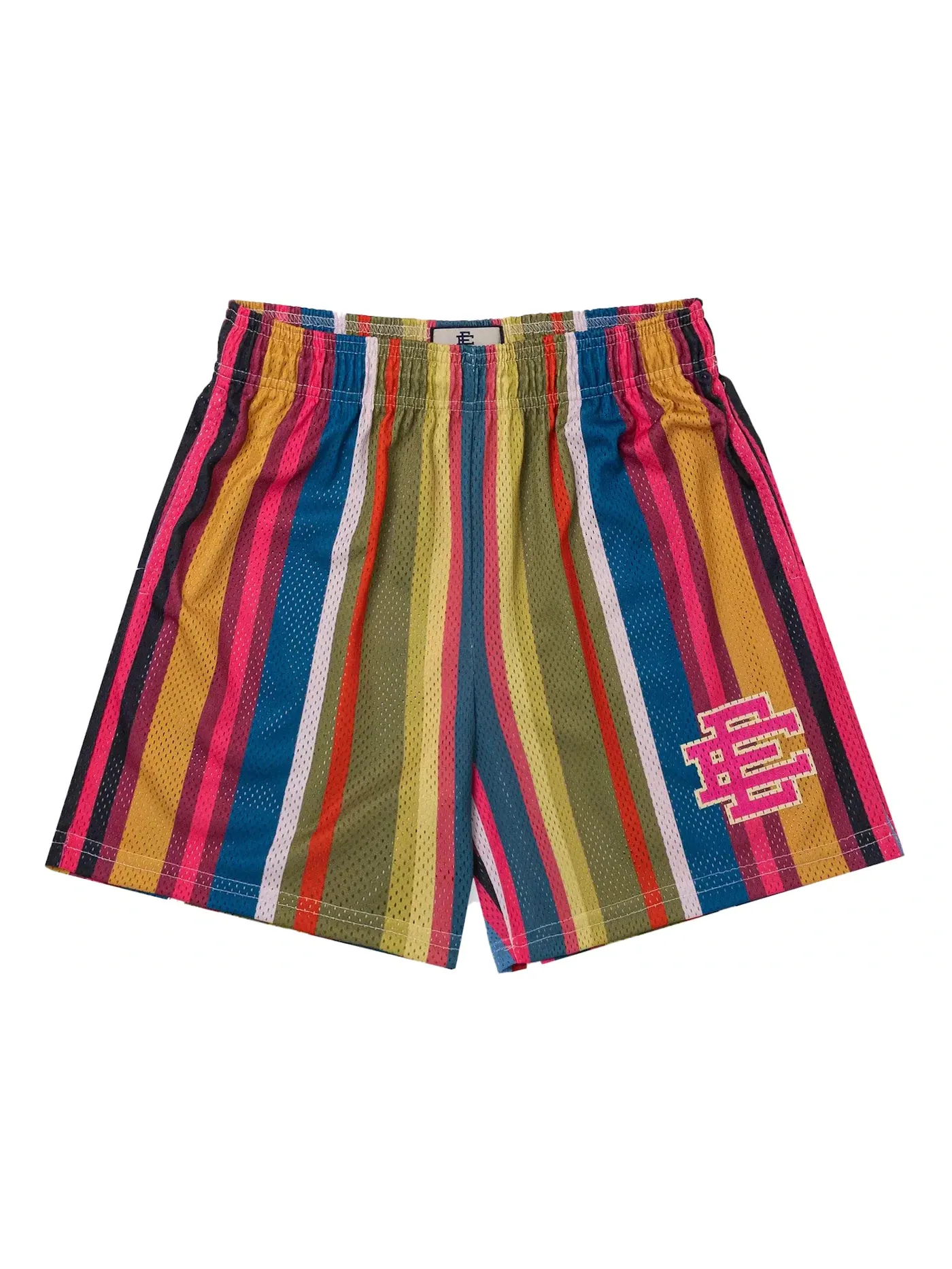 Мужские шорты с принтом Eric Emanuel EE Basic Short Multi Stripe — изображение 1 из 1, мульти