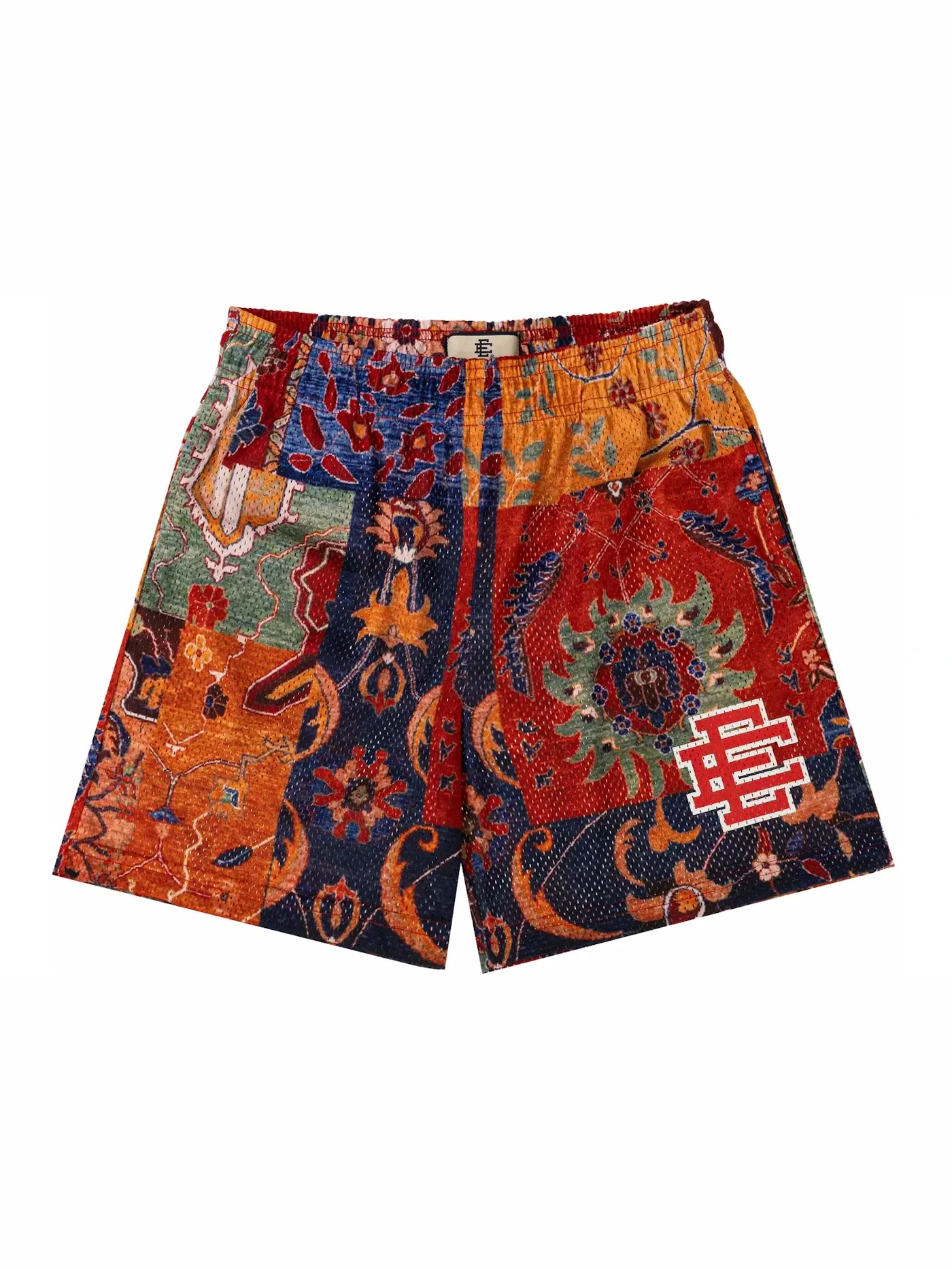 Мужские шорты с принтом Eric Emanuel EE Basic Short — изображение 1 из 1, красный