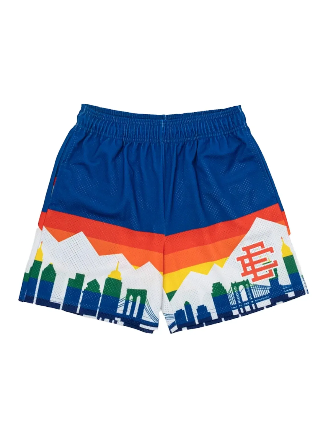 Мужские шорты Eric Emanuel Basic Short Short Skyline Nuggets, Skyline Nuggets — изображение 1 из 1