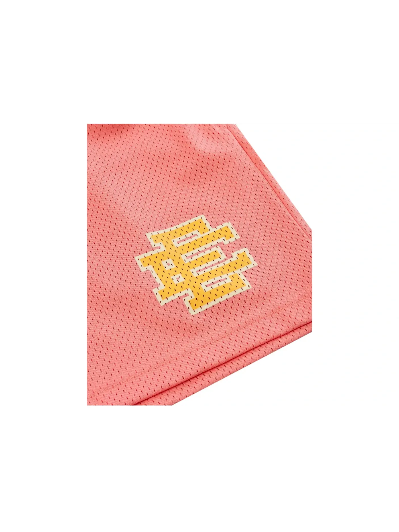 Мужские шорты с принтом Eric Emanuel EE Basic Short Strawberry Ice/Pink — изображение 2 из 2, розовый