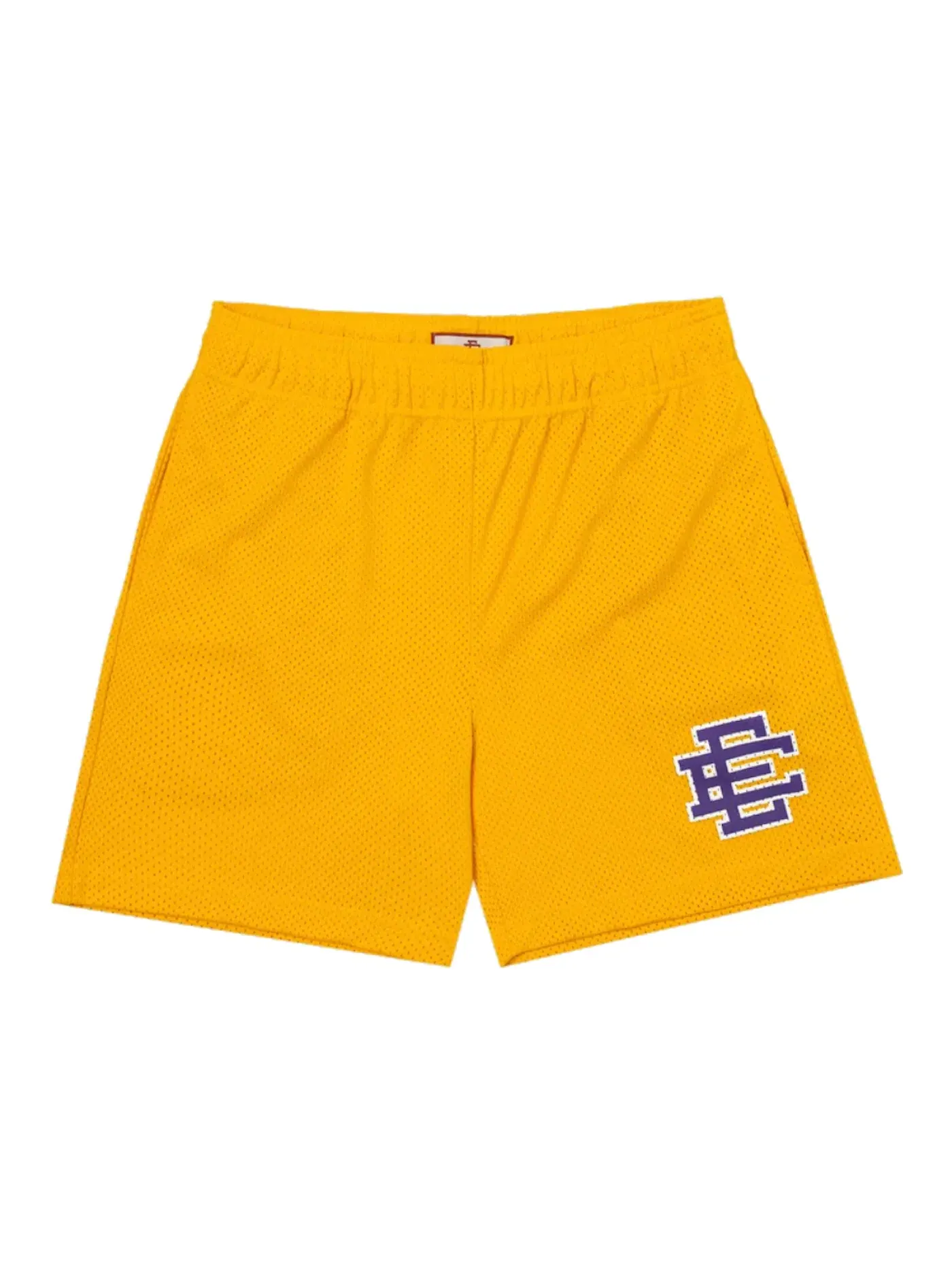 Мужские шорты Eric Emanuel Short Yellow/Purple — изображение 1 из 2