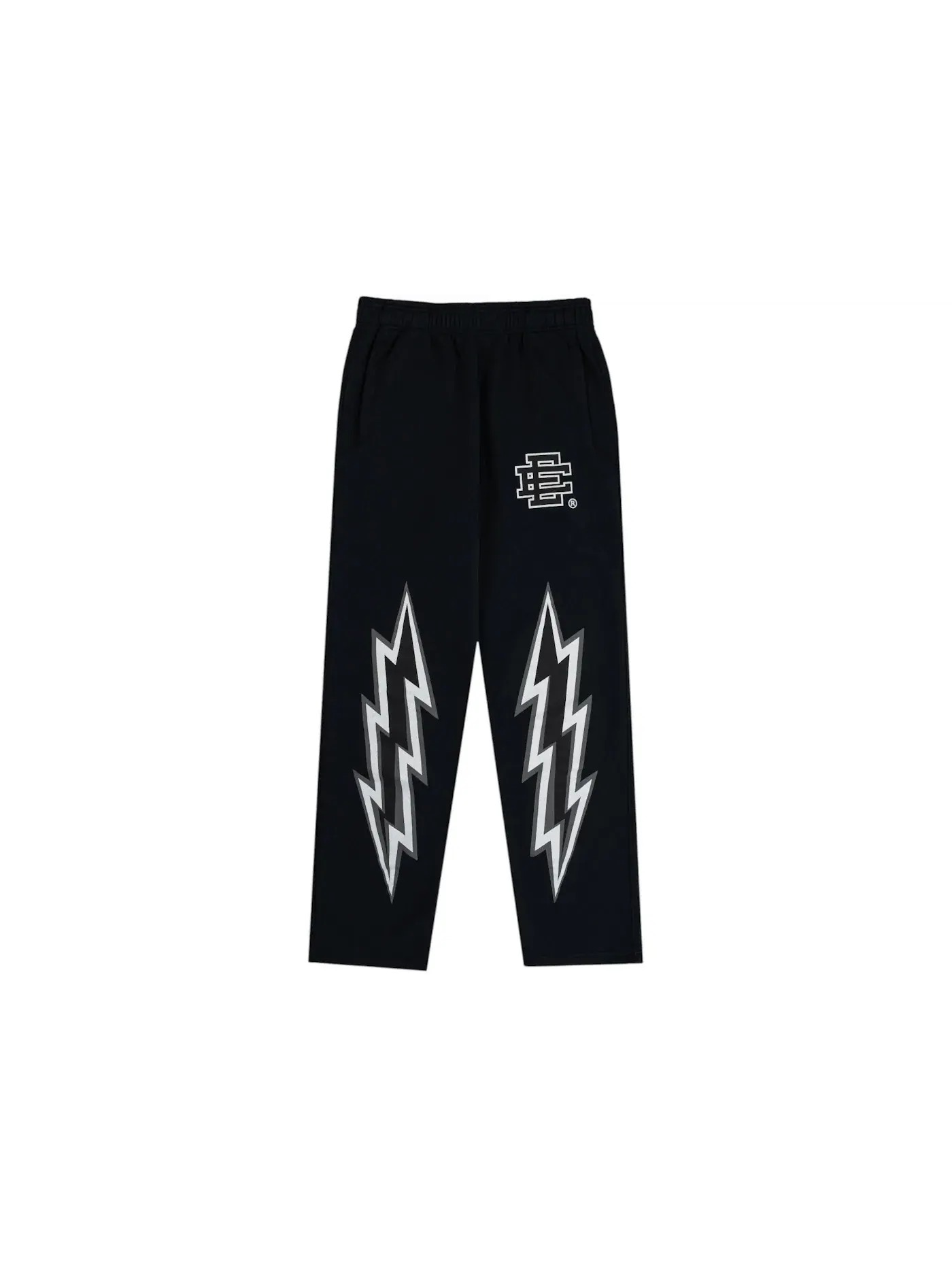 Мужские спортивные штаны с молниями Eric Emanuel EE Basic Sweatpant — изображение 1 из 1, черный/черный