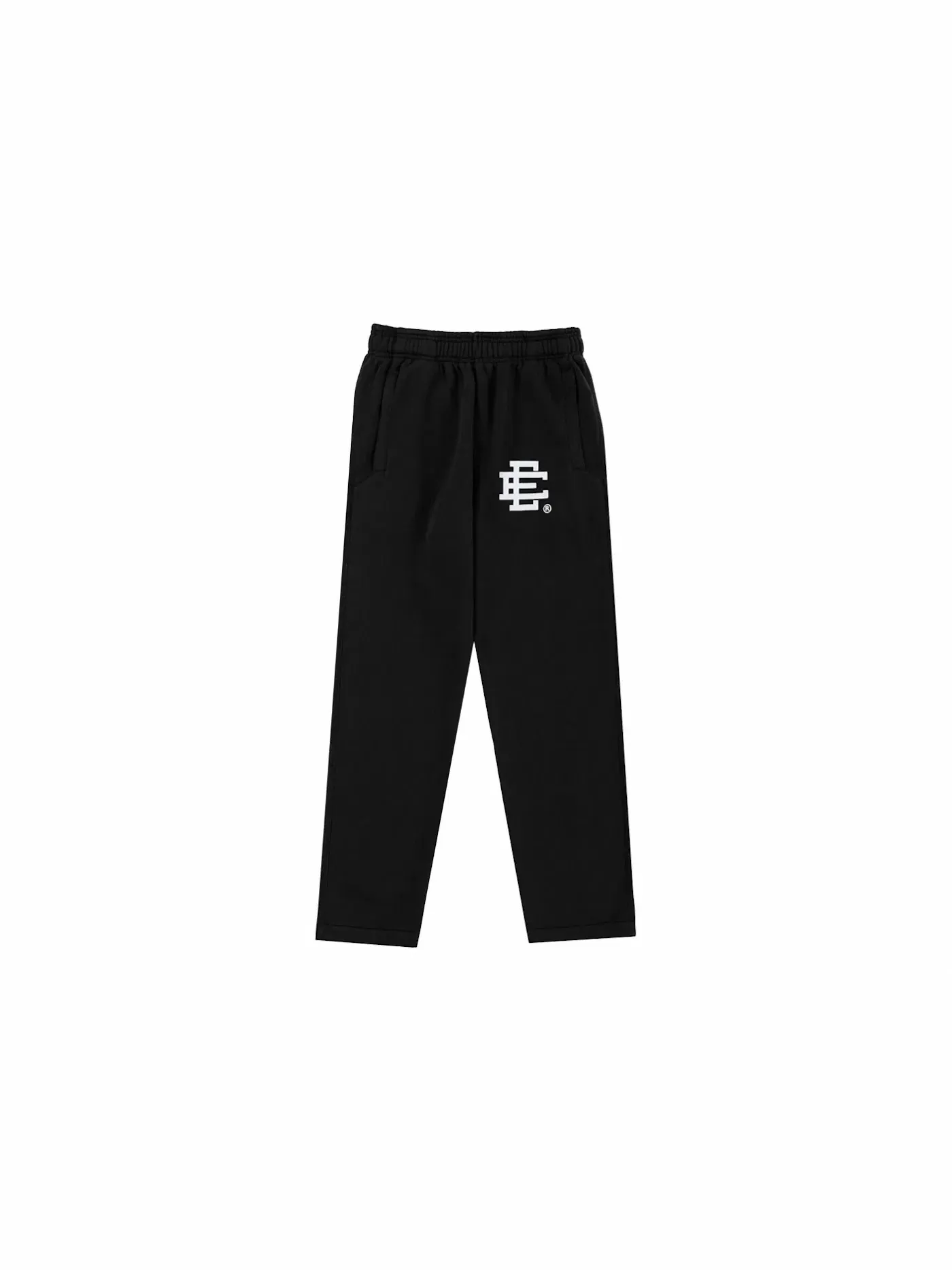 Мужские спортивные штаны с принтом Eric Emanuel EE Basic Sweatpant — изображение 1 из 1, черный/белый