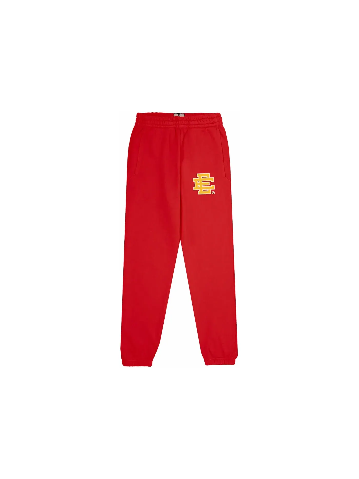 Мужские спортивные штаны с манжетами Sweatpant Eric Emanuel — изображение 1 из 1, яркий красный