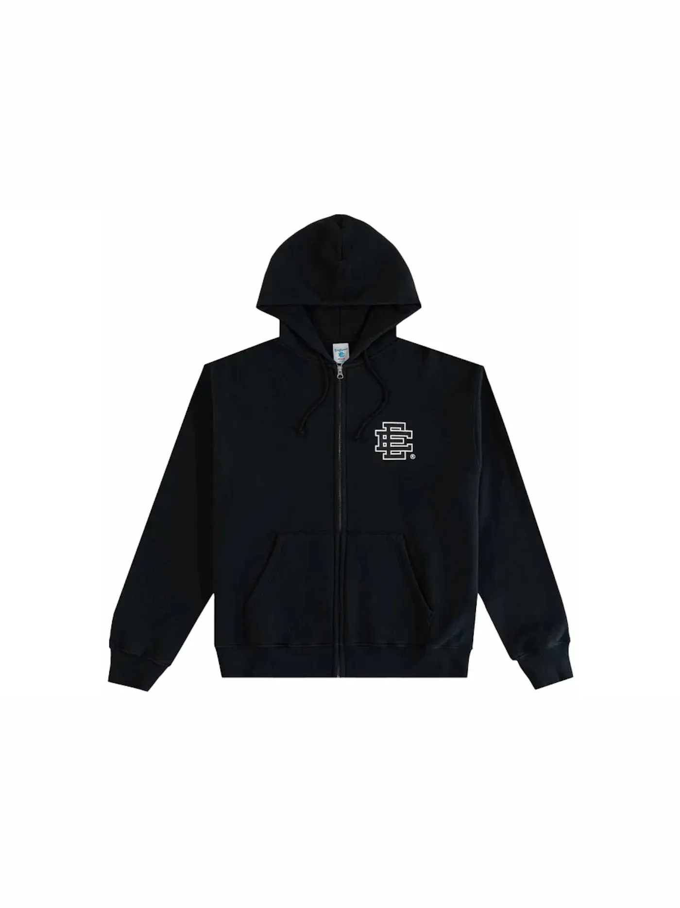 Мужская худи с принтом Hoodie (FW24) Eric Emanuel — изображение 1 из 1, черный/белый/черный