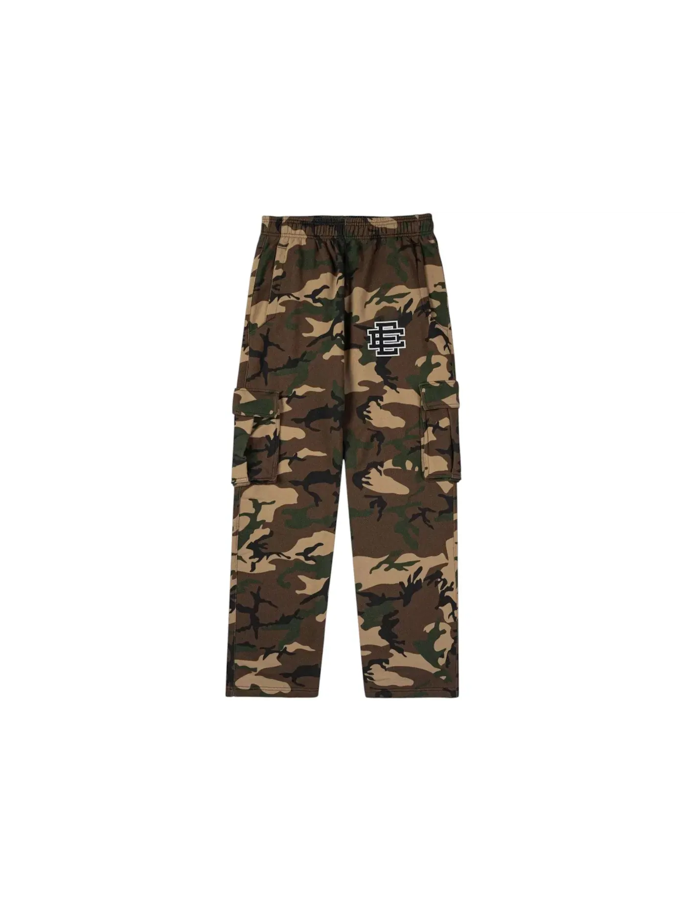 Мужские спортивные штаны с принтом Sweatpant Eric Emanuel — изображение 1 из 1, белый/черный