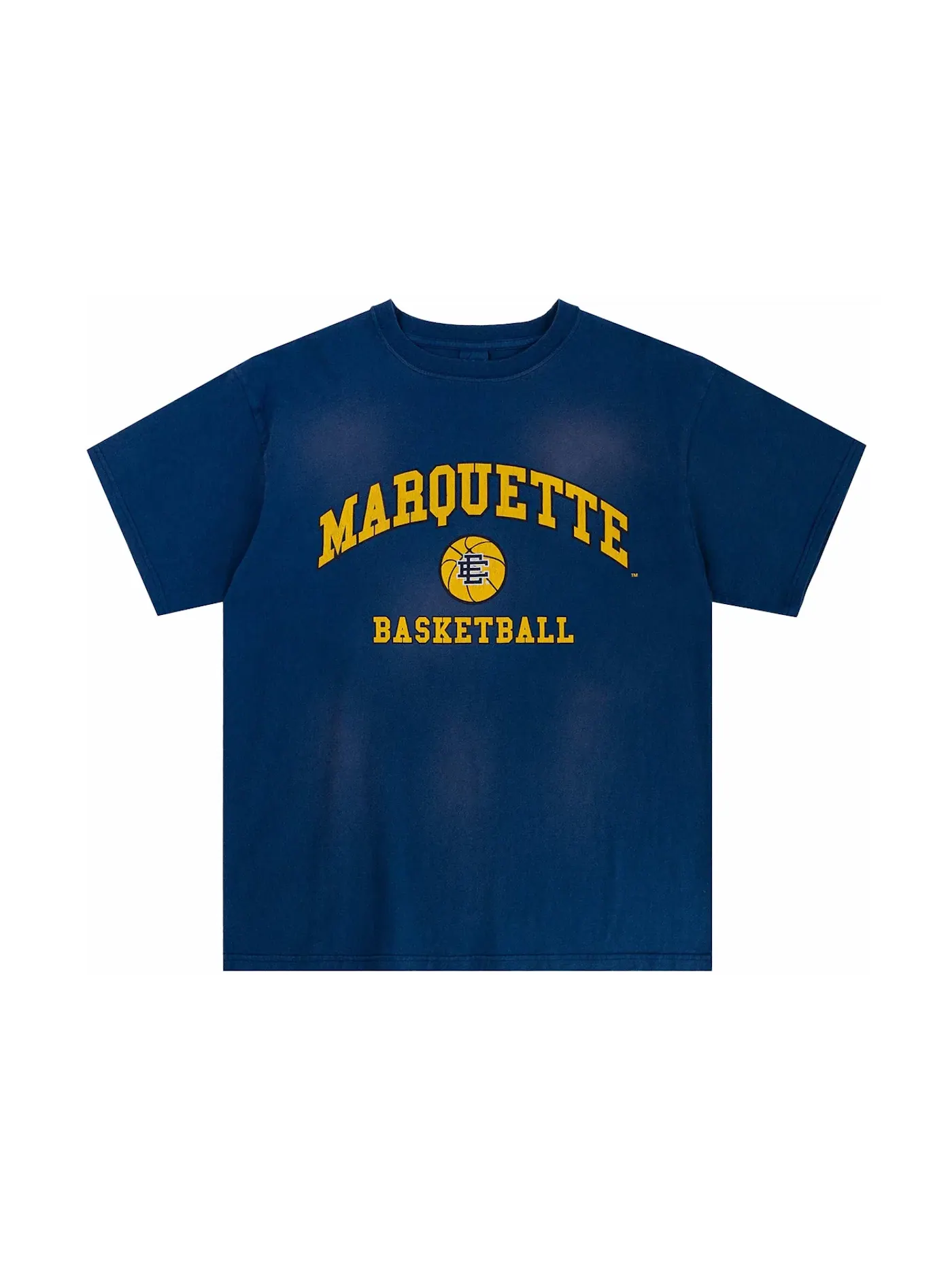 Мужская футболка с принтом Eric Emanuel EE College Marquette Tee — изображение 1 из 2, темно-синий