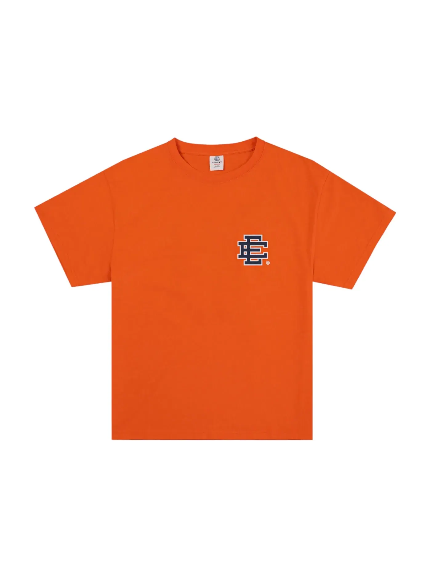 Мужская футболка с принтом Eric Emanuel T-Shirt — изображение 1 из 2, оранжевый/темно-синий