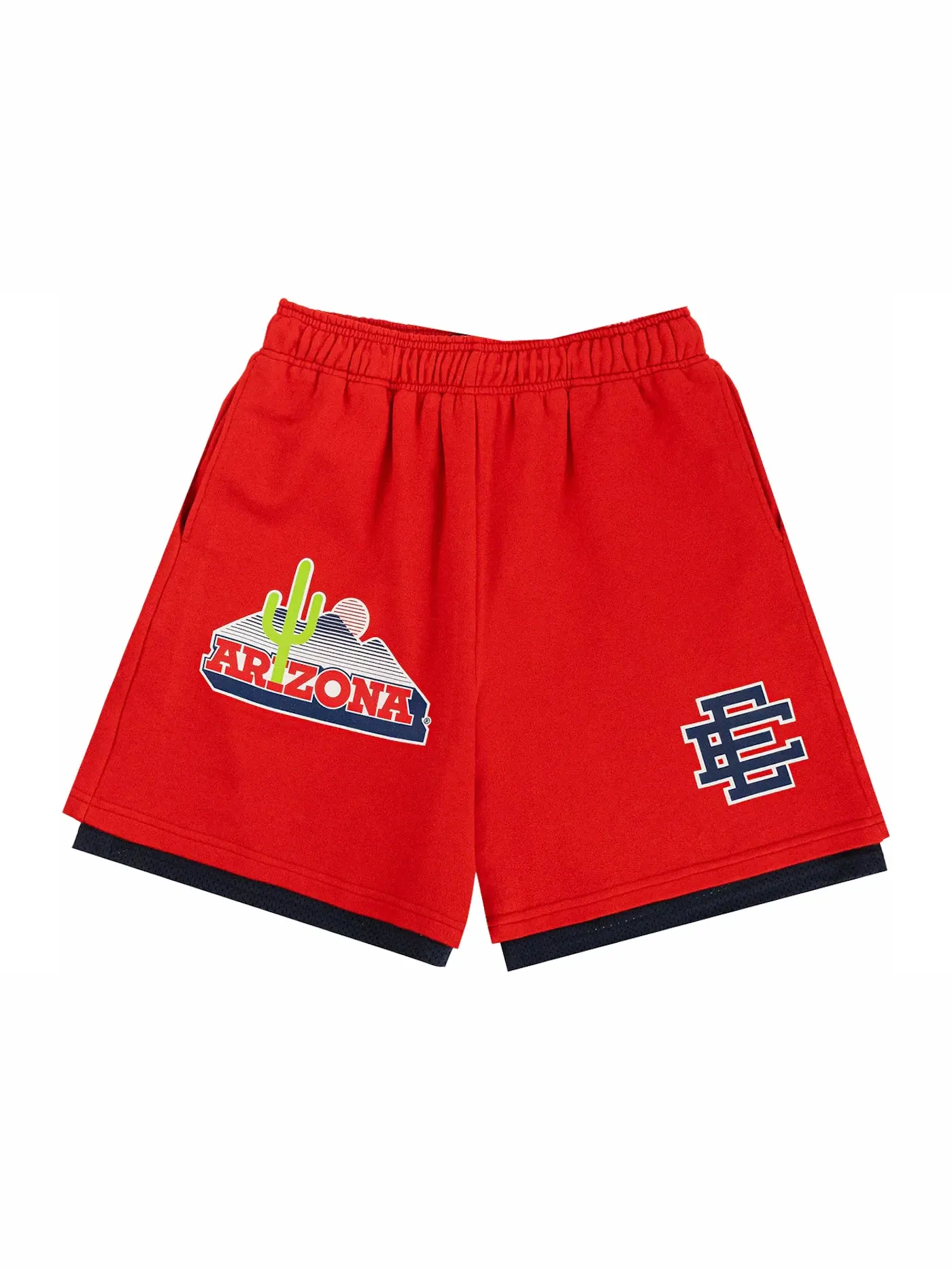 Мужские шорты Eric Emanuel EE Double Layer Arizona Short Red/Navy — изображение 1 из 2