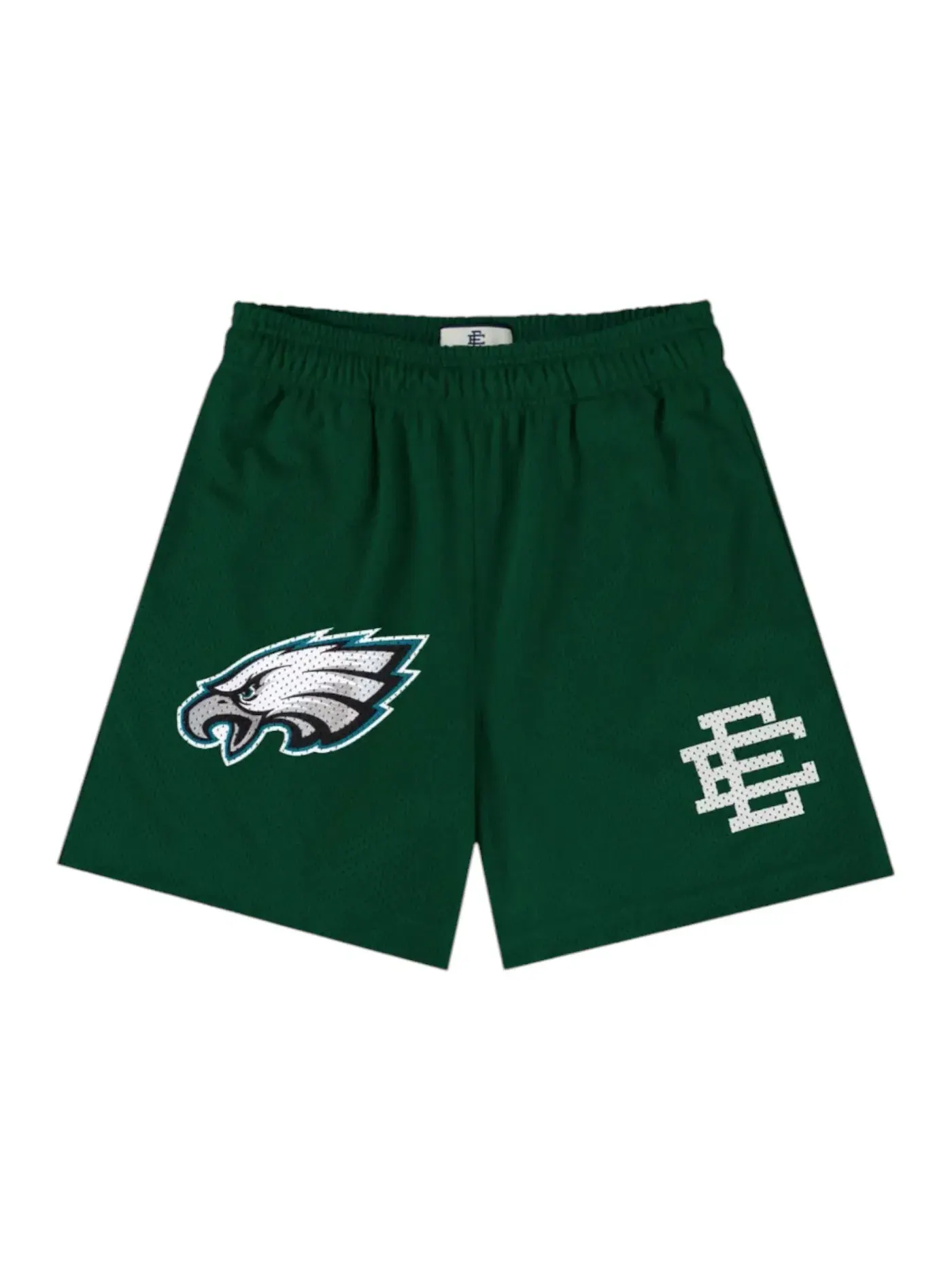 Мужские шорты с принтом Eric Emanuel EE Eagles Superbowl Short — изображение 1 из 1, зеленый