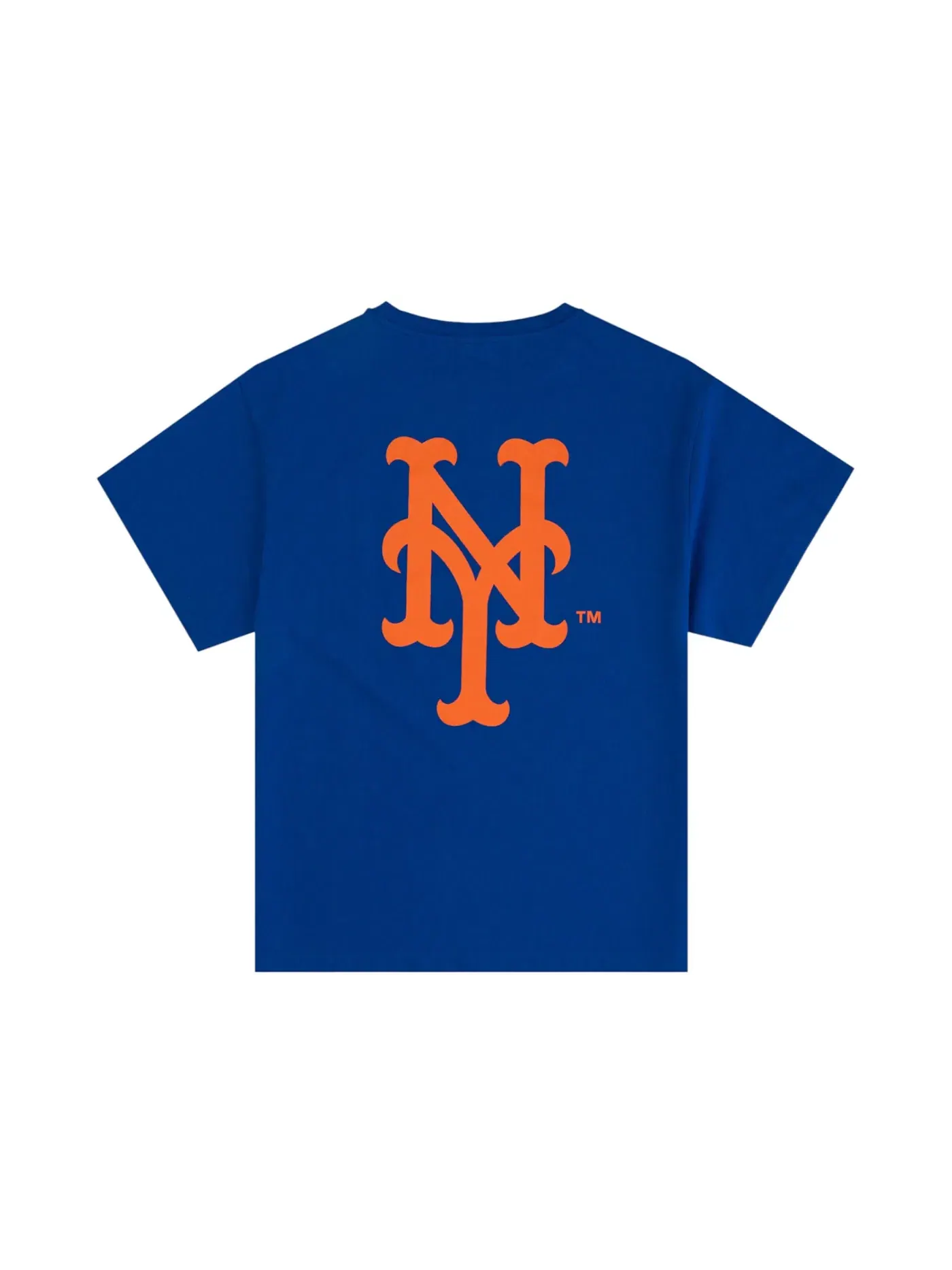 Мужская футболка с принтом Eric Emanuel EE New York Mets T-Shirt — изображение 2 из 2, синий/оранжевый