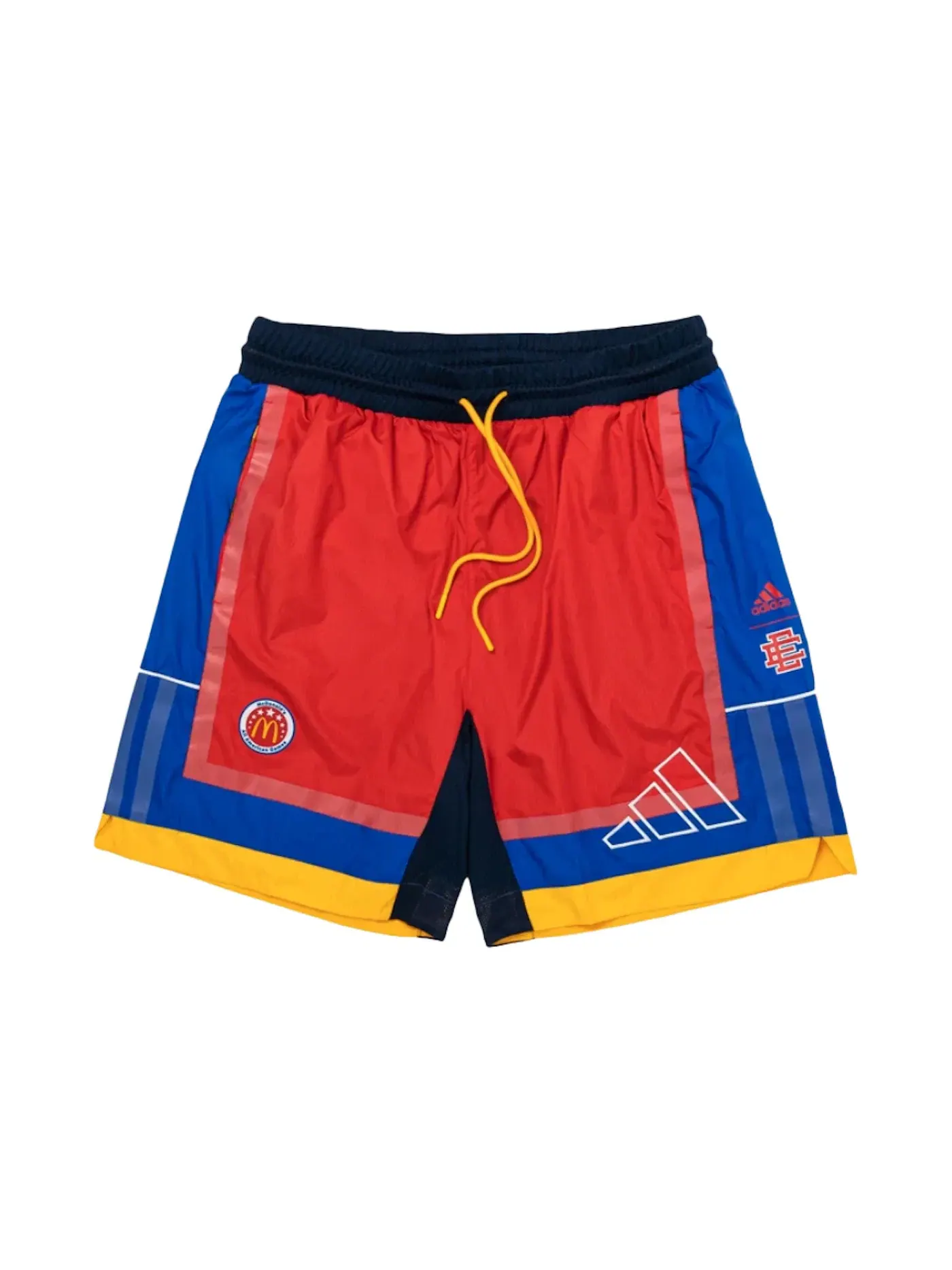 Мужские шорты с принтом Eric Emanuel Next Level Shorts Adidas — изображение 1 из 1, мульти