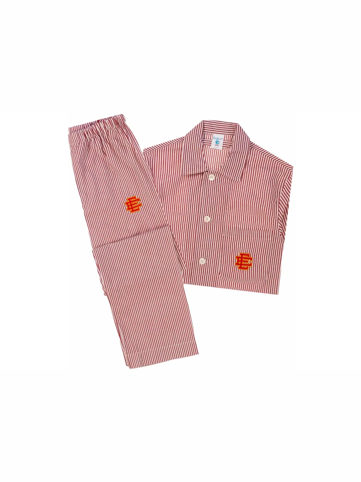 Мужская пижама Eric Emanuel Pajamas — изображение 1 из 3, красный/красный