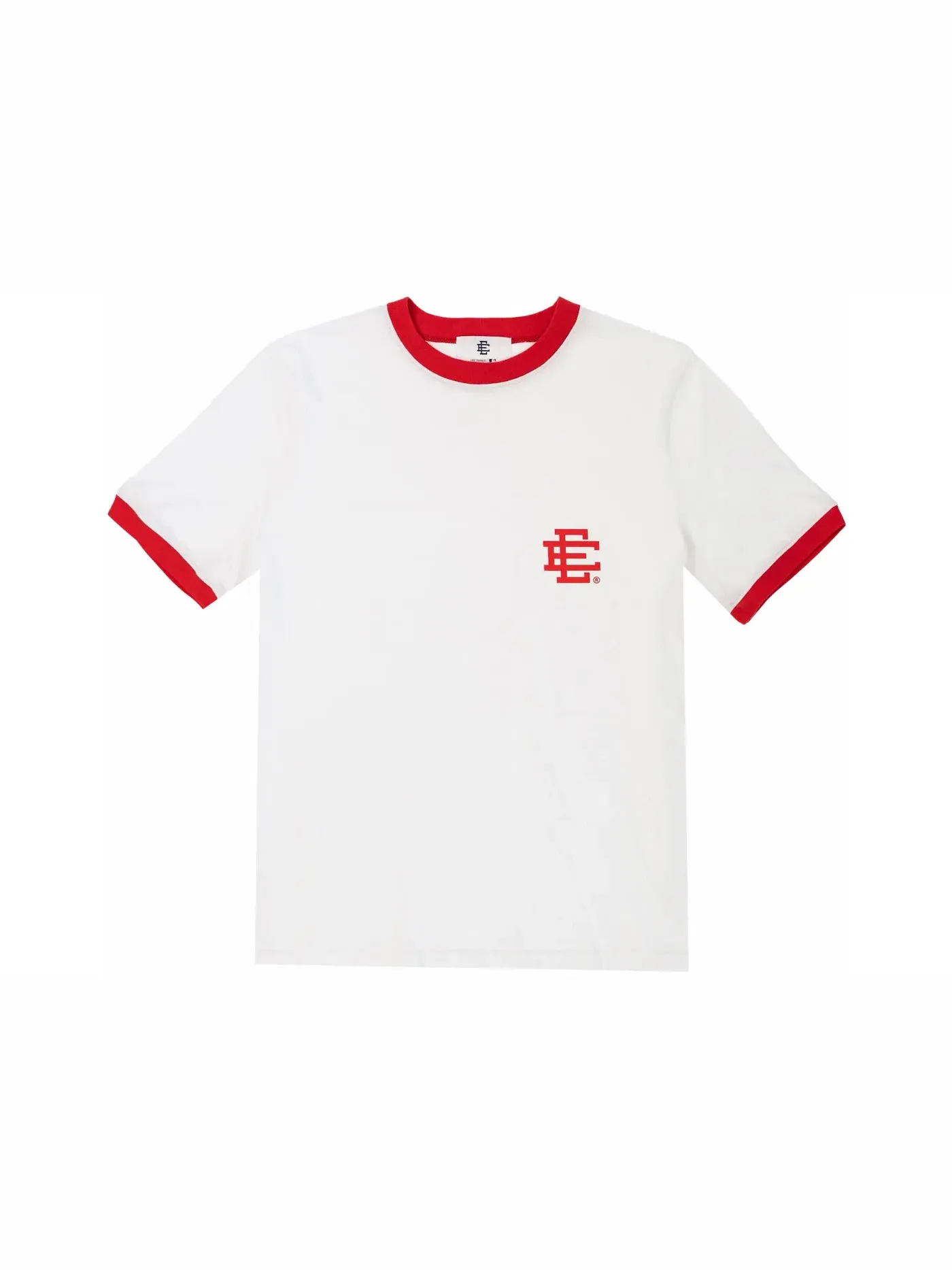 Мужская футболка с принтом Eric Emanuel Ringer T-shirt — изображение 1 из 2, красный