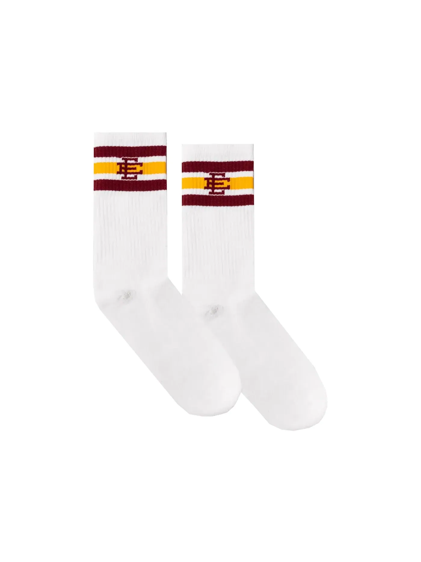 Детские носки Eric Emanuel Socks — изображение 1 из 1, белый//желтый