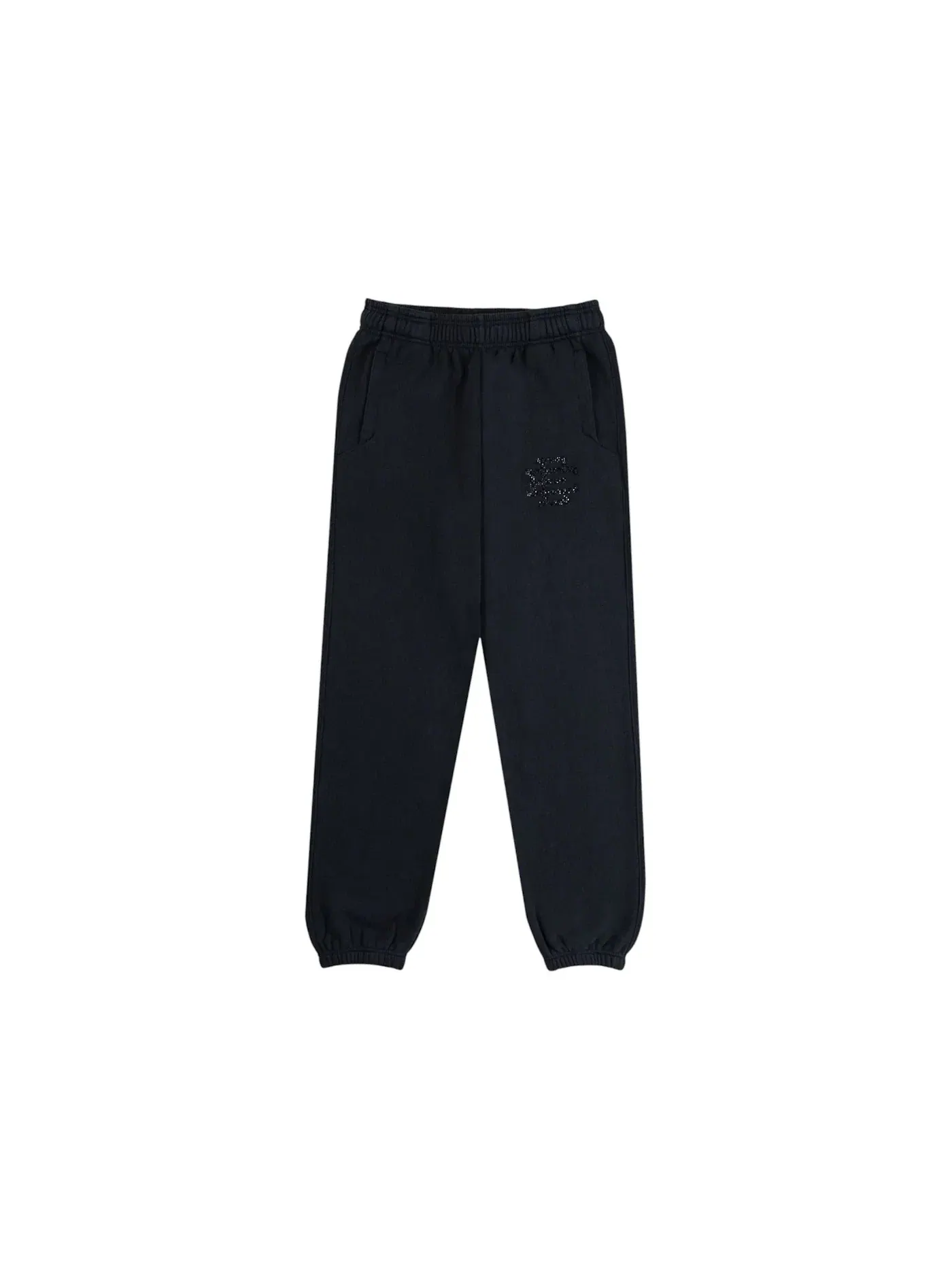 Мужские спортивные штаны с кристаллами Swarovski Sweatpant Eric Emanuel — изображение 1 из 1, черный