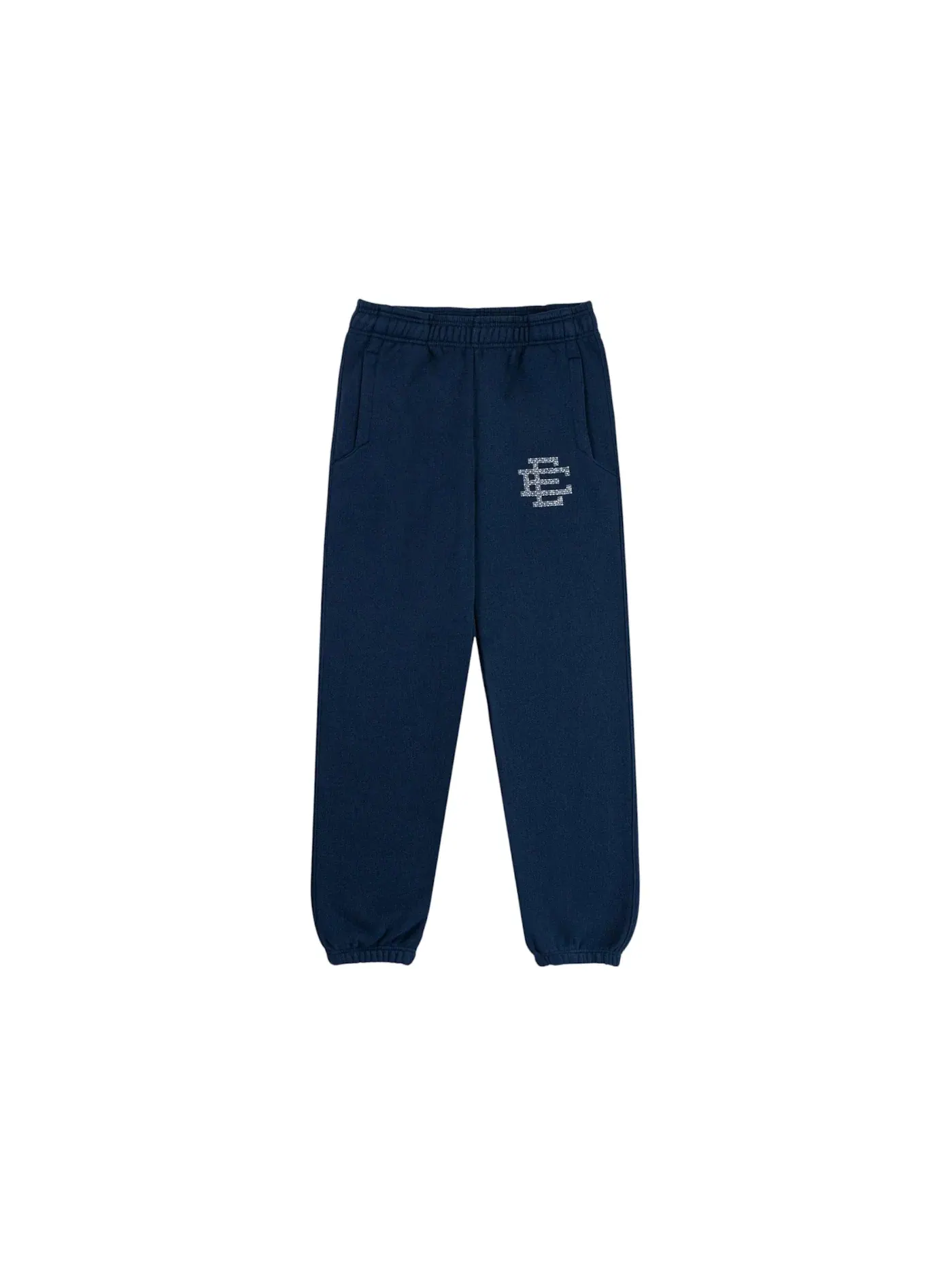 Мужские спортивные штаны с кристаллами Swarovski Sweatpant Eric Emanuel — изображение 1 из 1, темно-синий