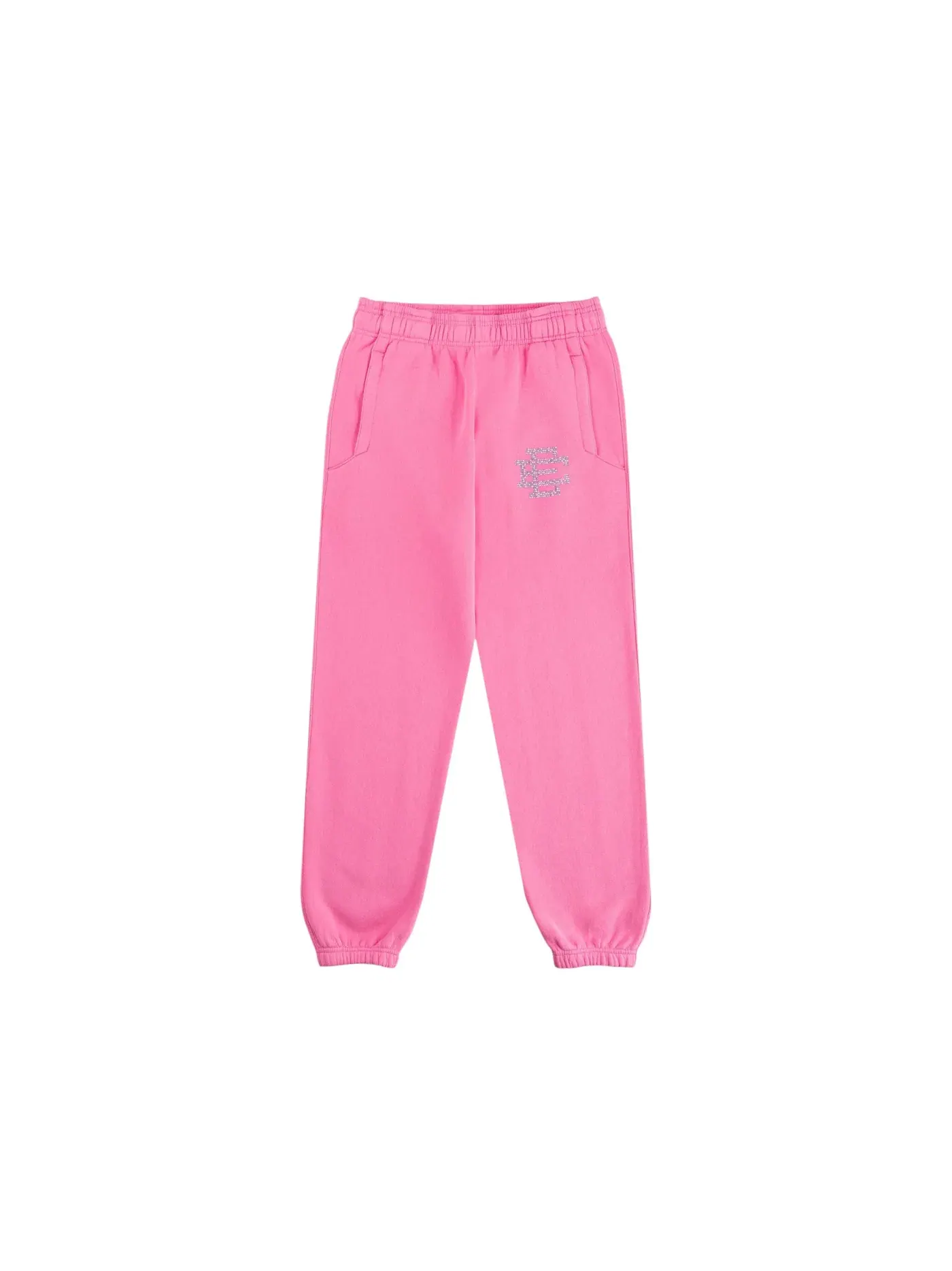 Мужские спортивные штаны с кристаллами Swarovski Sweatpant Eric Emanuel — изображение 1 из 1, розовый